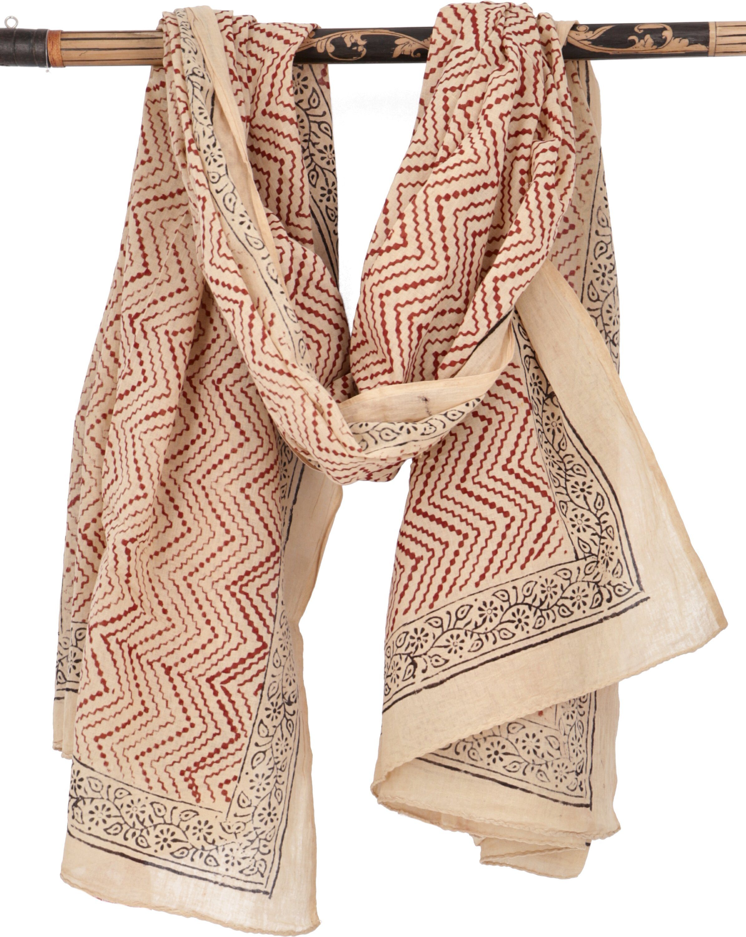 Guru-Shop Sarong Leichter Pareo, Sarong, handbedrucktes..