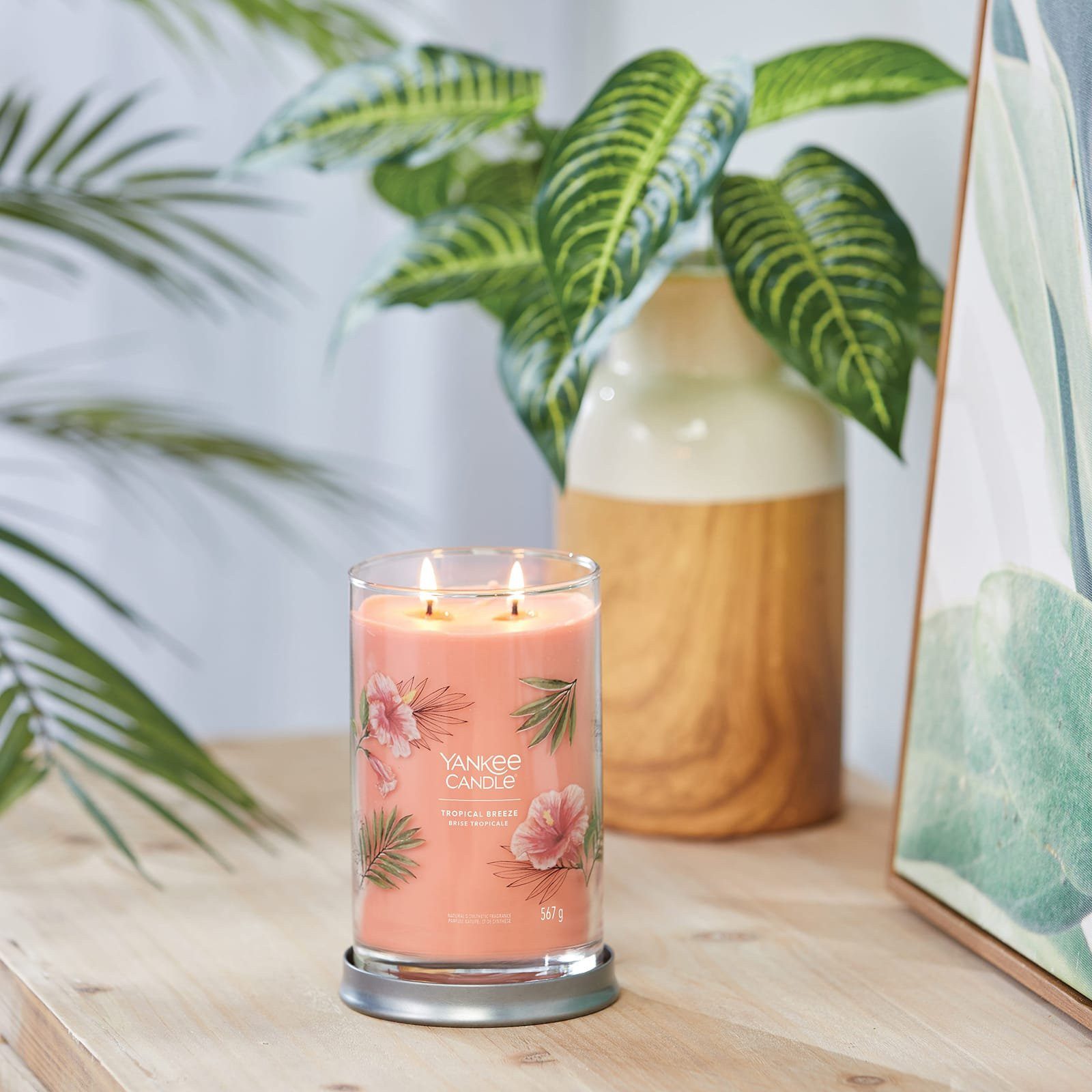 Yankee Candle Duftkerze Yankee Candle Duftkerze Tropical Sommer Brise XL Gl günstig online kaufen