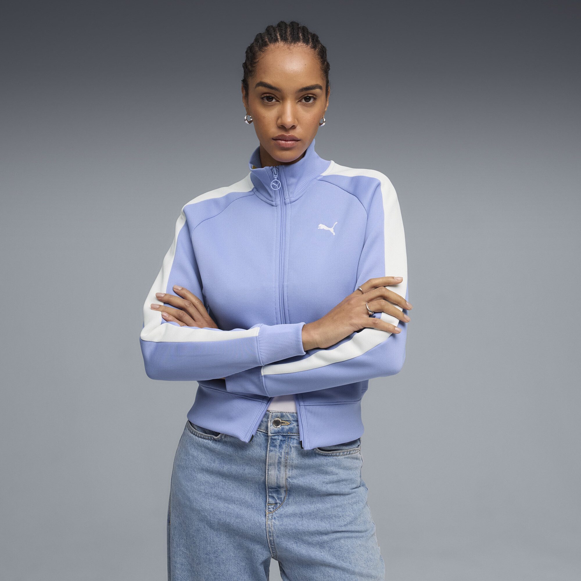 PUMA Trainingsjacke T7 ALWAYS ON Kurze Trainingsjacke Damen günstig online kaufen