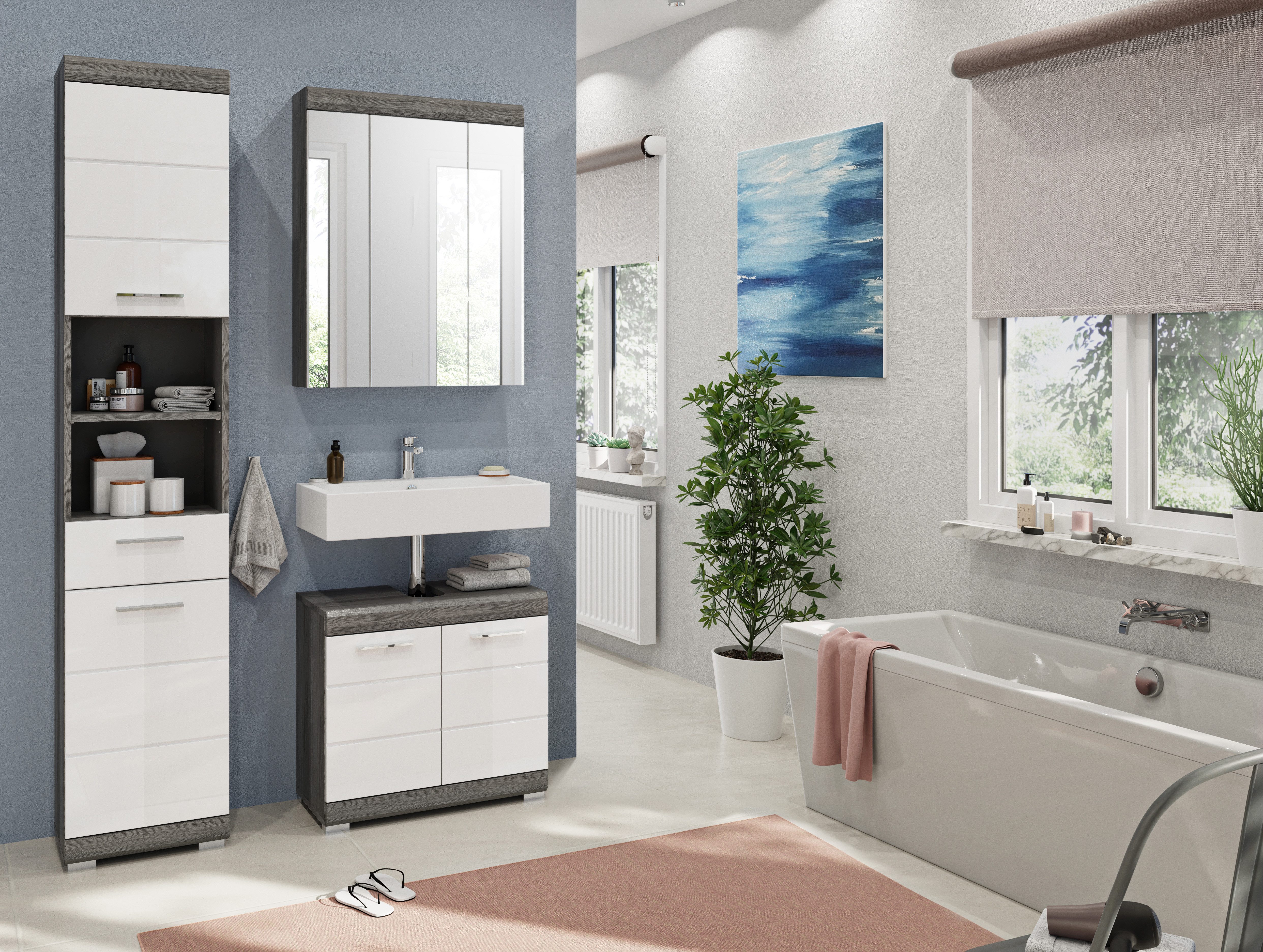 INOSIGN Badmöbel-Set Siena, 3 teilig, bestehend aus:, (Set, 3-St., TOPSELLE günstig online kaufen