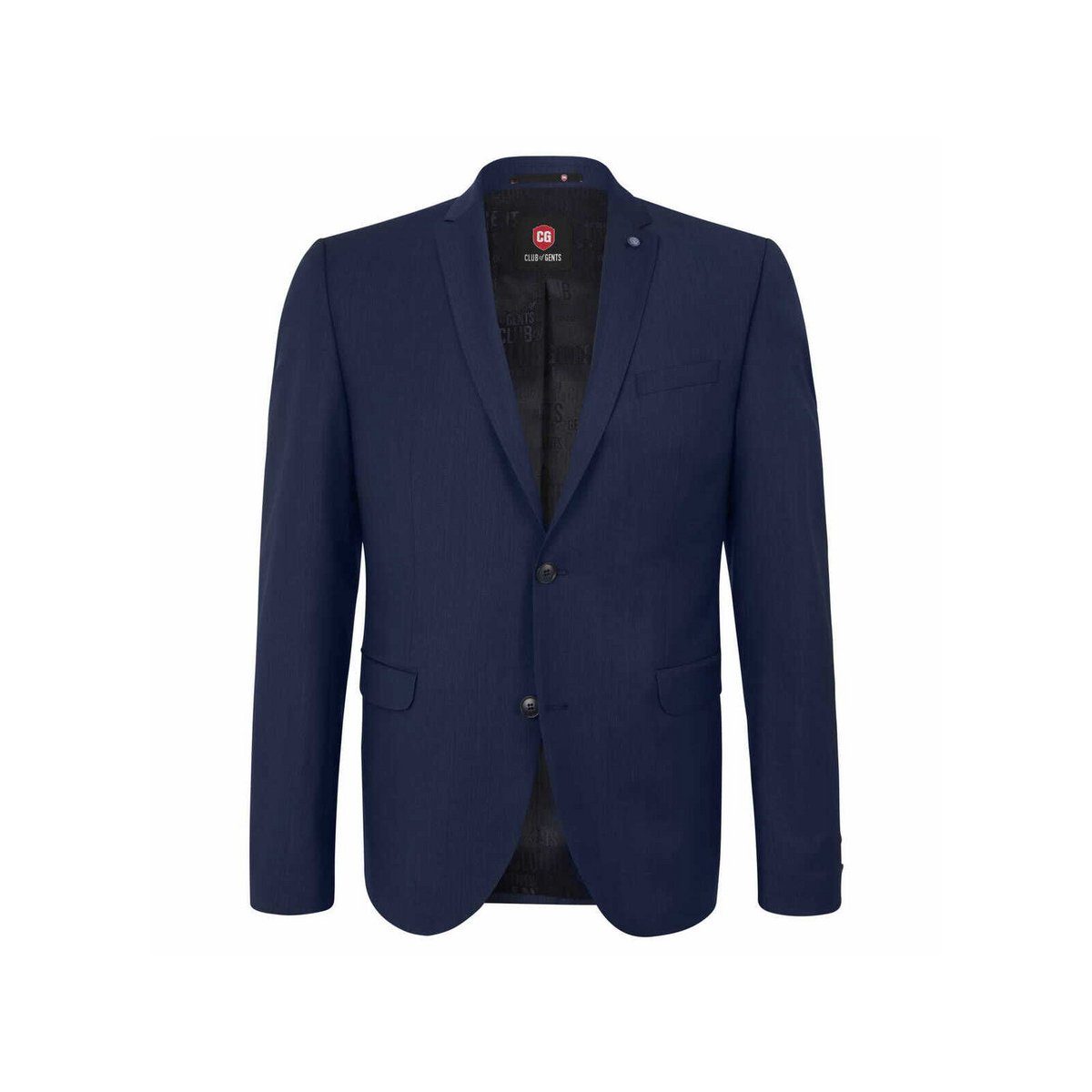 Carl Gross Jackett blau slim fit (1-tlg)