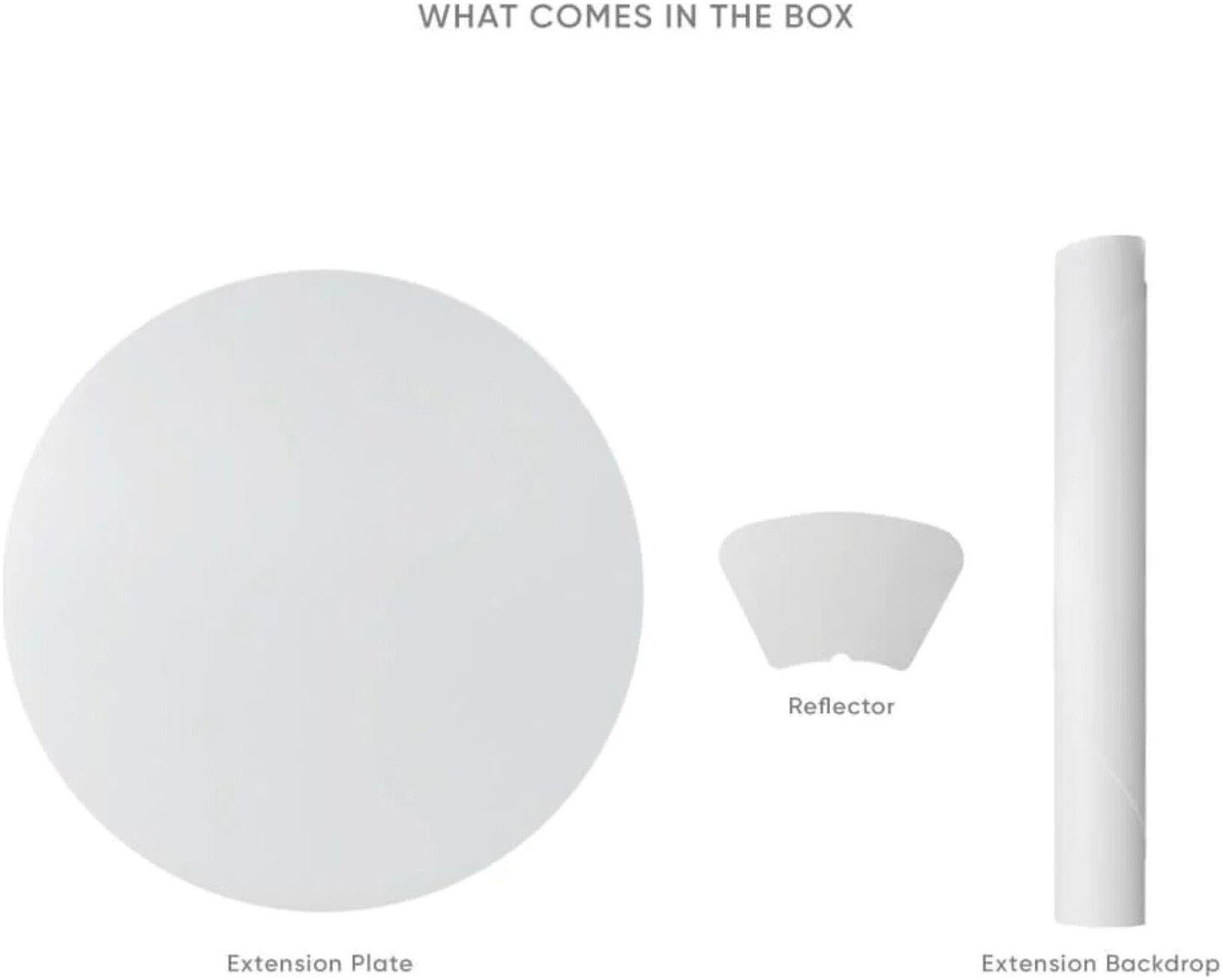 Orangemonkie PVC-Auflage Extension Kit für Foldio 360, Erweitert den Drehteller von 25 cm auf 50 cm