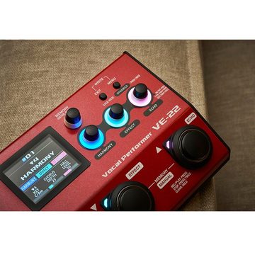 Boss by Roland VE-22 Multi-Effektgerät für Gesang Digitales Aufnahmegerät (mit XLR Mikrofonkabel)