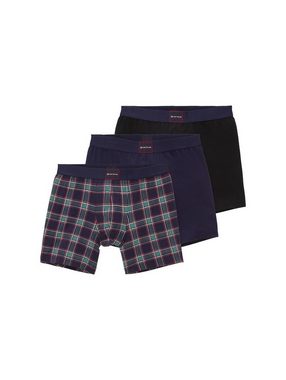 TOM TAILOR Boxershorts Long Pants im Dreierpack (im Dreierpack)