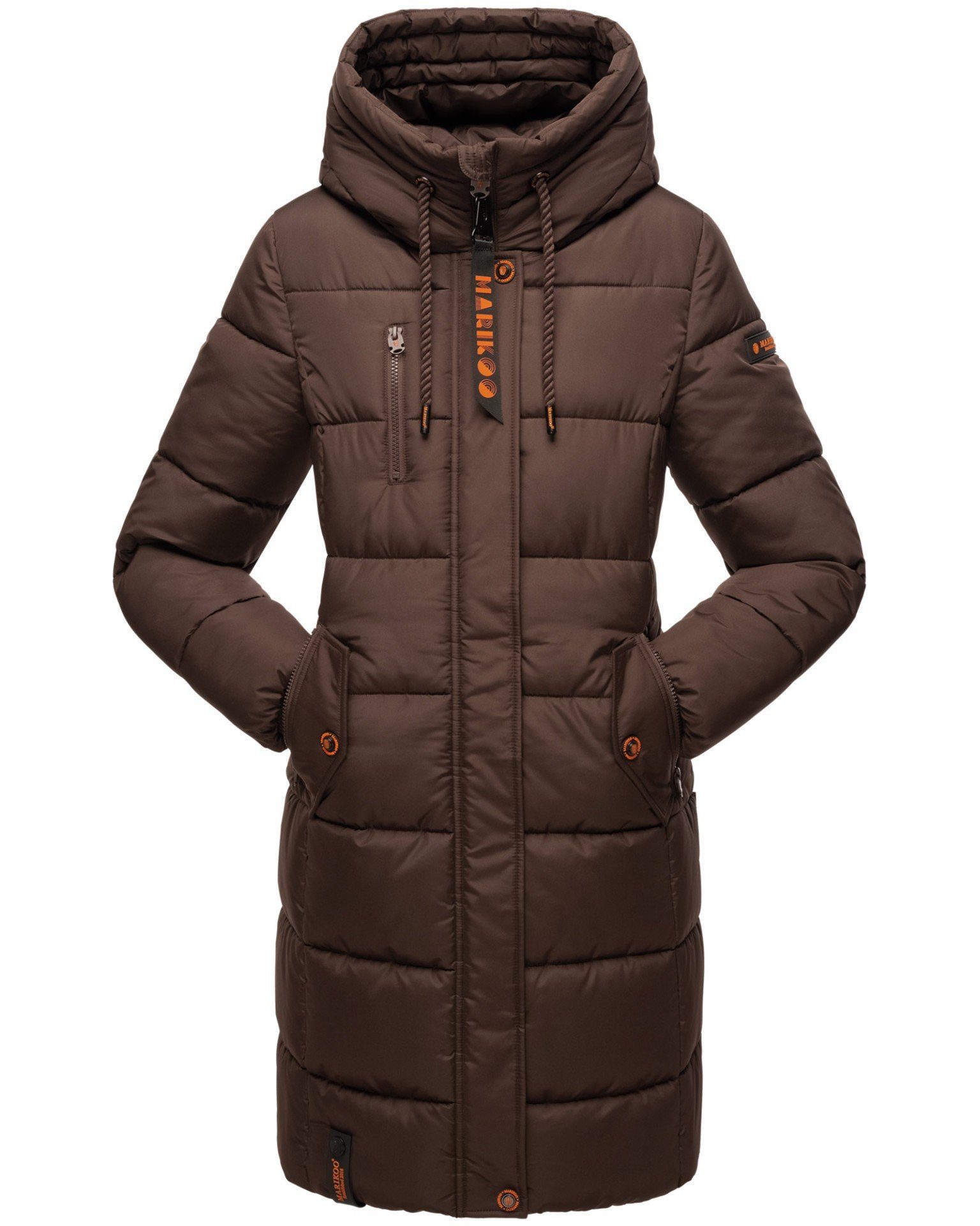 Marikoo Outdoorjacke mit einer großen Kapuze günstig online kaufen