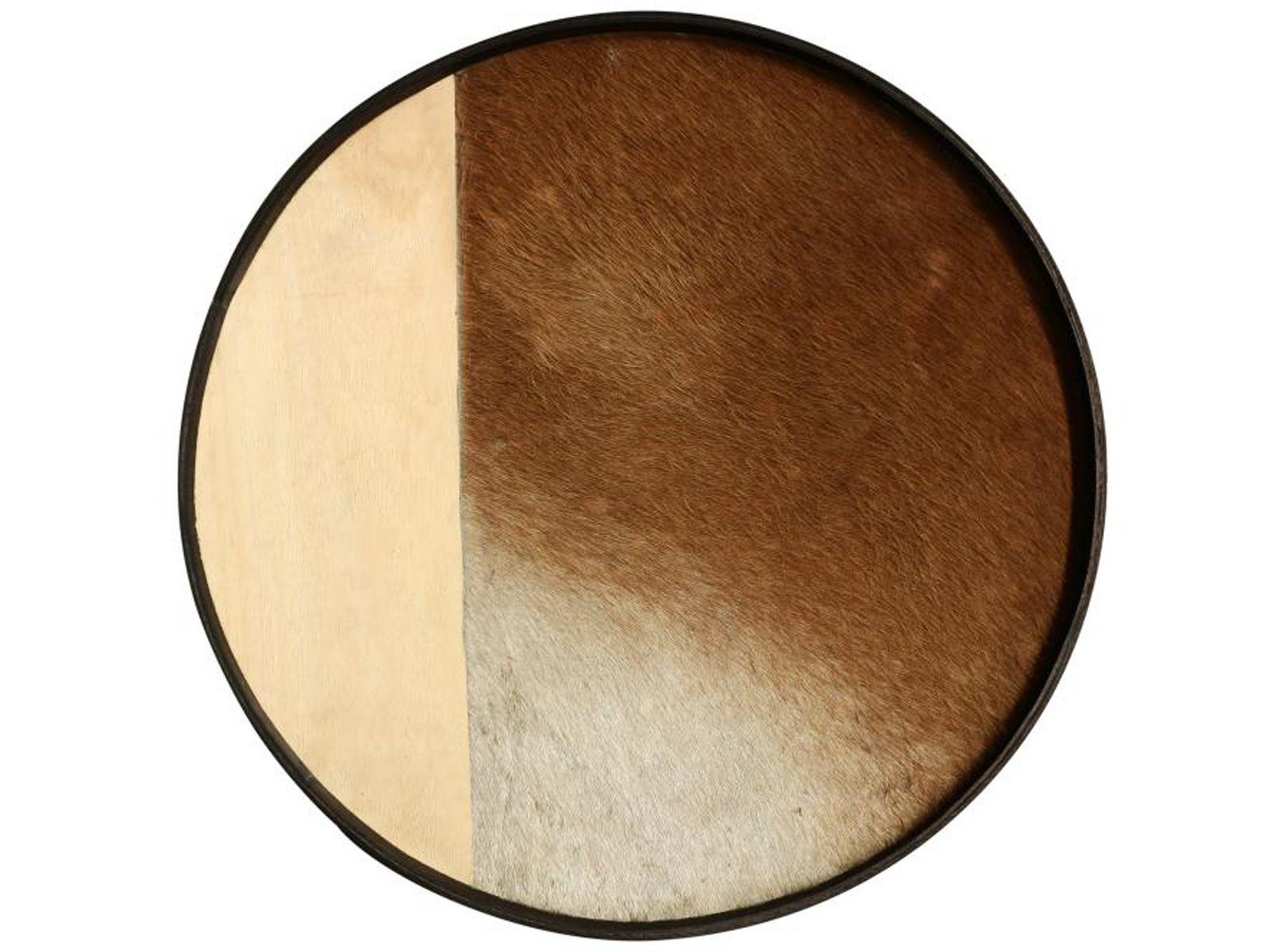 loft24 Beistelltisch Hide, Couchtisch Wohnzimmertisch, Metallgestell, günstig online kaufen