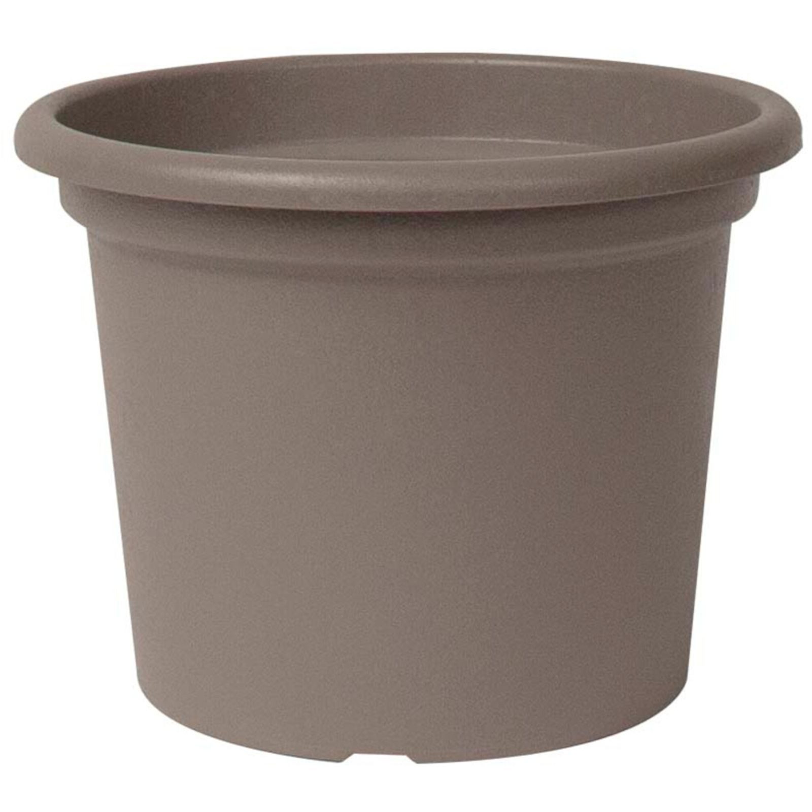 euro3plast Pflanzkübel Pflanzkübel GREENER GUYA 25 cm taupe nachhaltig