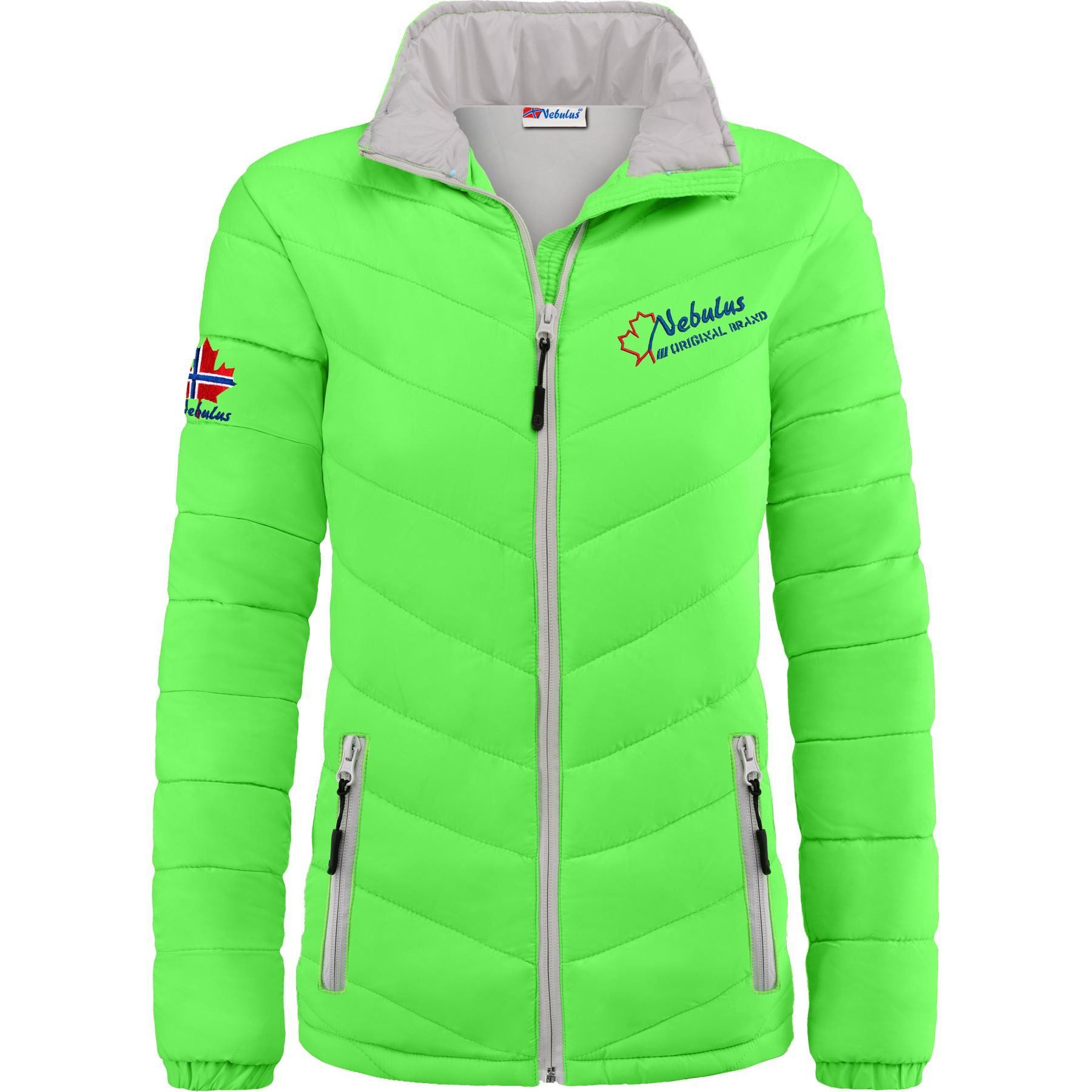 Nebulus Winterjacke LEMAN, P2247 - Damen, limettengrün, L/40