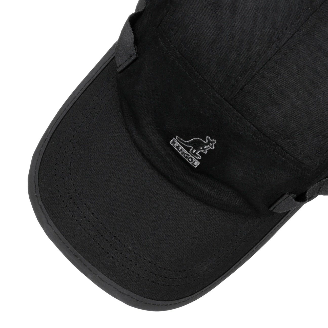 Kangol Baseball Cap (1-St) Metallschnalle schwarz