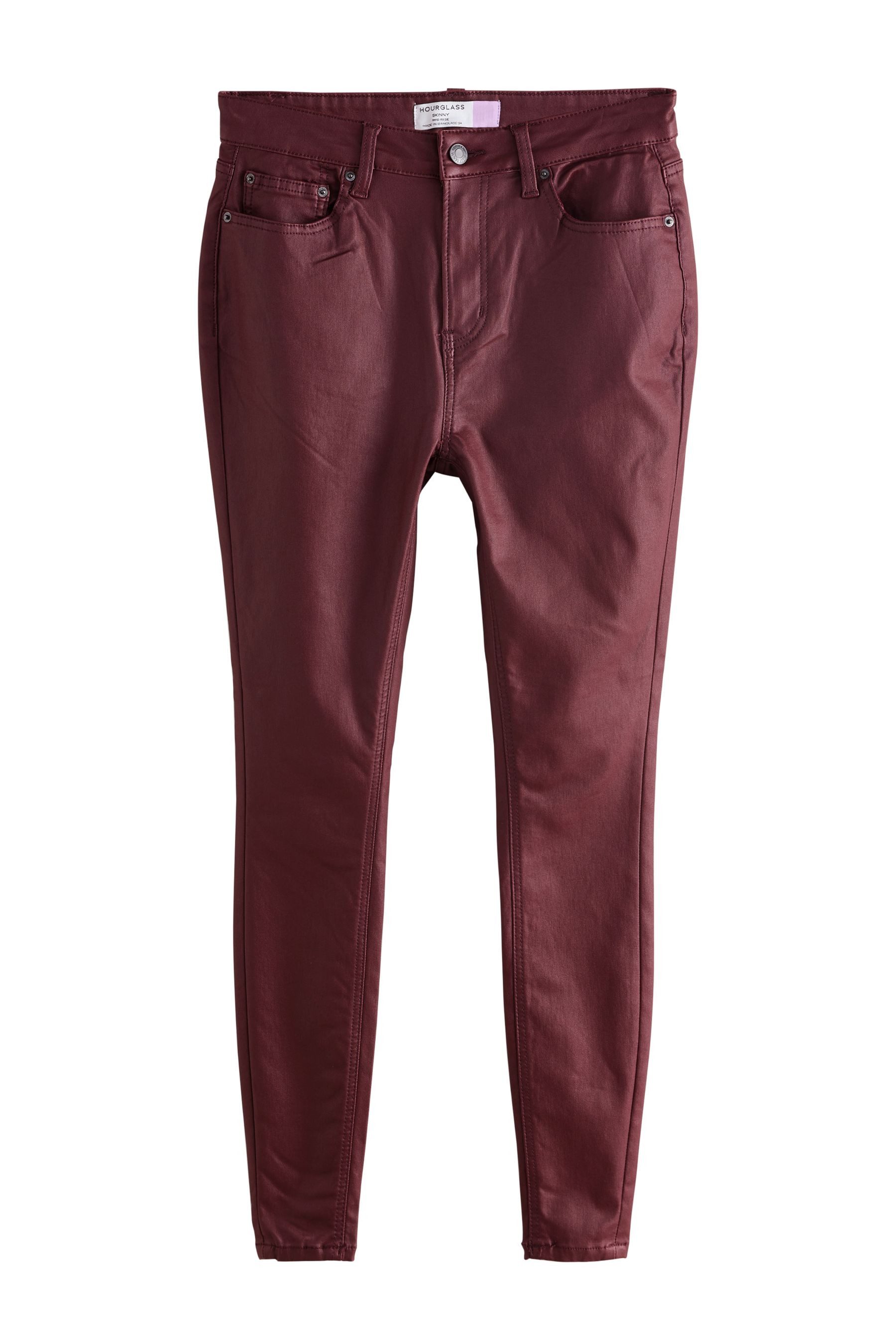 Next Skinny-fit-Jeans Beschichtete Skinny Fit Hourglass Denim-Jeans (1-tlg)