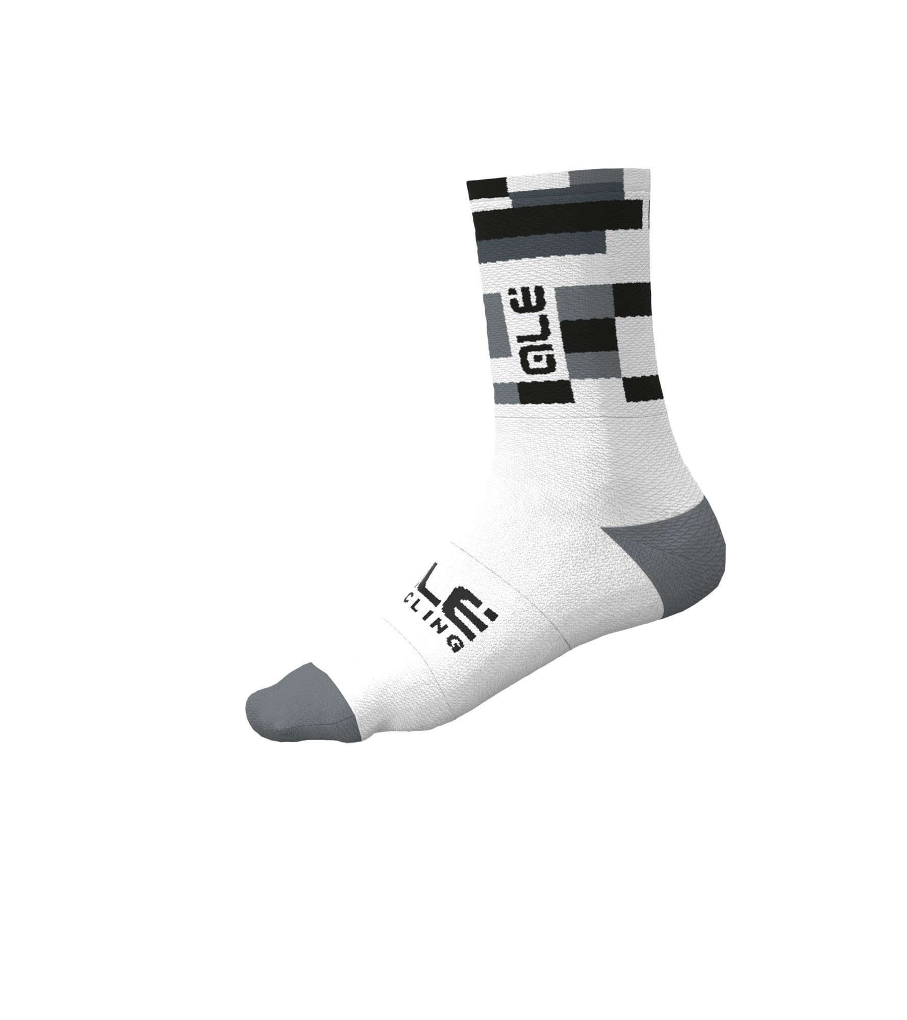 alé Match Kompressionssocken Ale Thermosocken Socks White