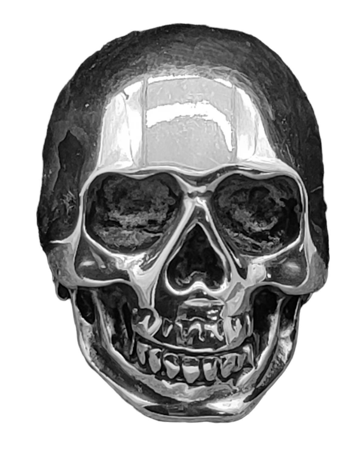 Kiss of Leather Fingerring Ring Fingerring Totenkopf aus Edelstahl, Gr. 55- günstig online kaufen