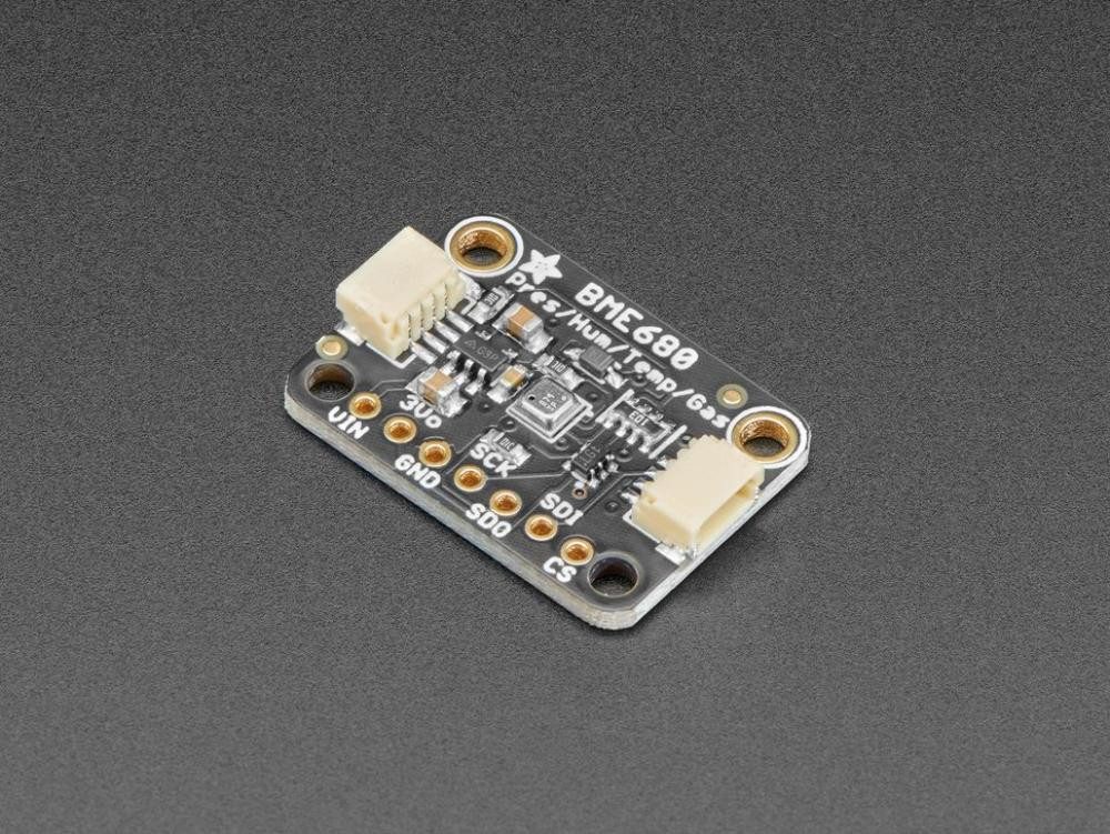 Raumluft-Qualitätssensor Adafruit BME680 - Temperatur-, Feuchtigkeits-, Druck- und Gas-Sensor