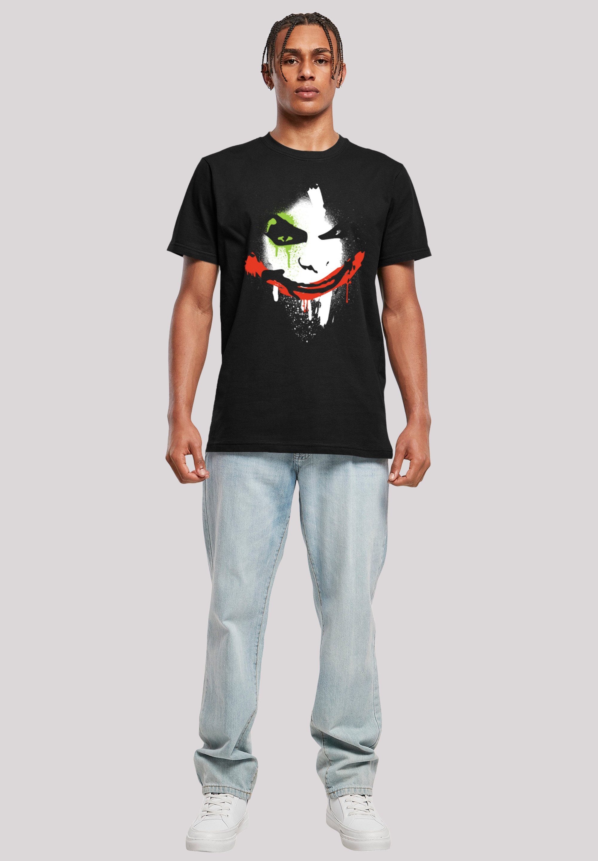 T-Shirt Comics City Batman Joker Print DC F4NT4STIC Arkham