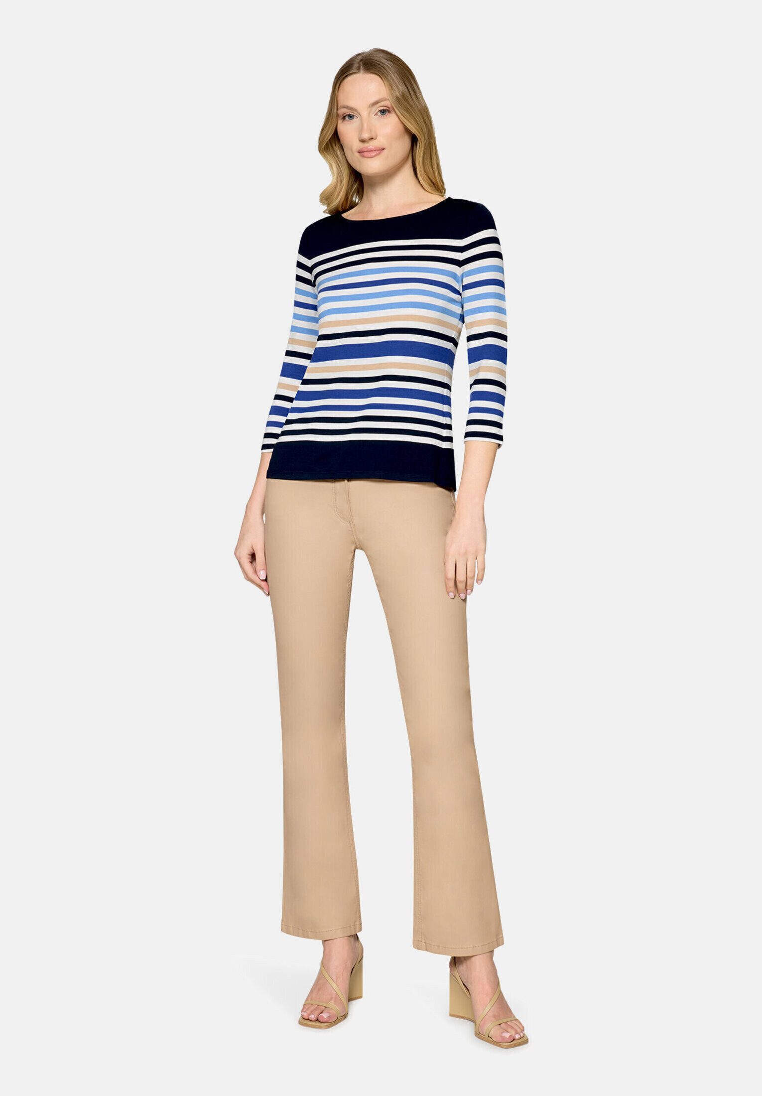 Betty Barclay 3/4-Arm-Shirt Damen mit U-Boot-Ausschnitt (1-tlg)