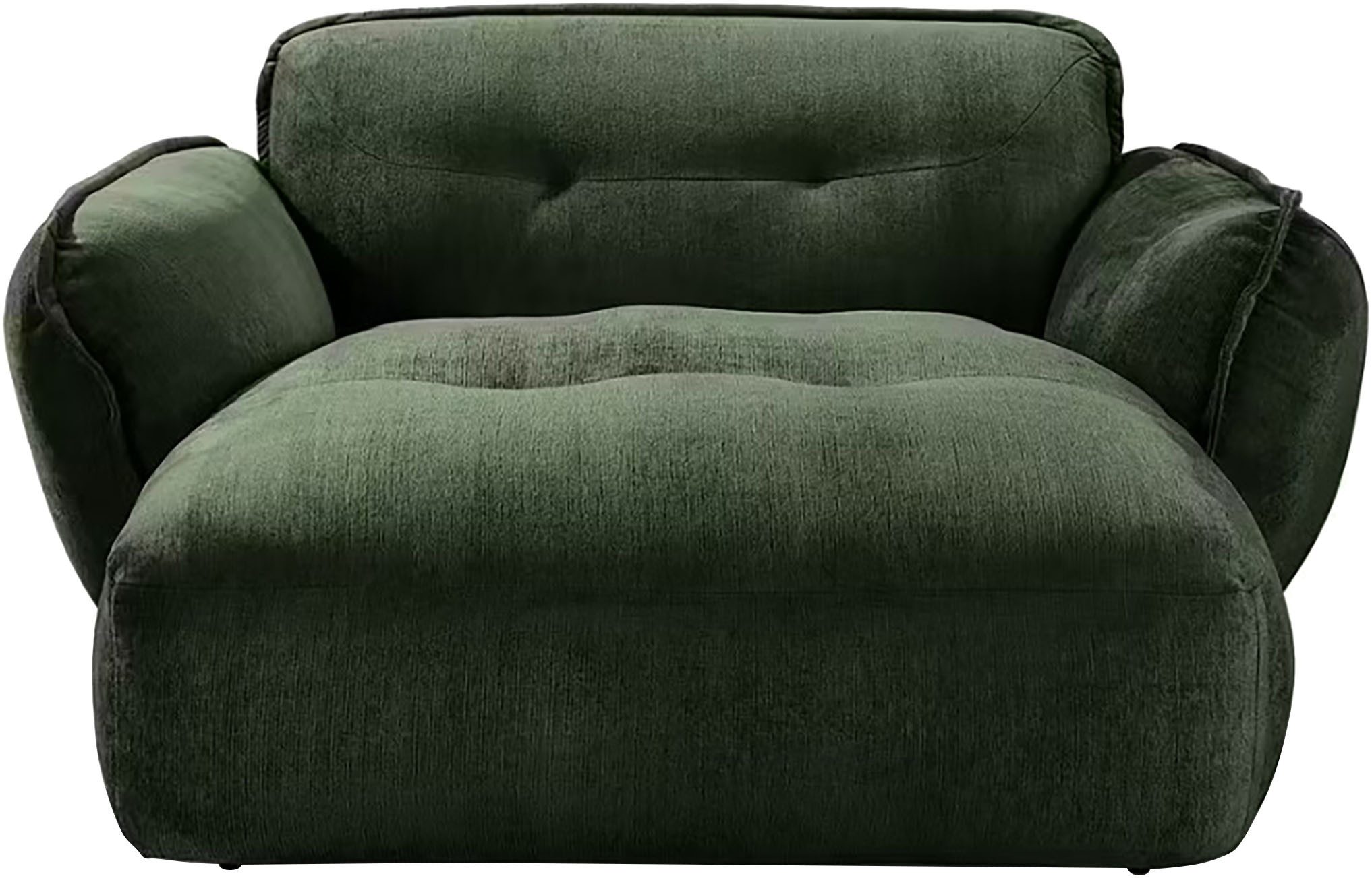 BETYPE Chaiselongue Be Fluffy, moderner Love Seat, XXL Sofa, Lese-Sessel, Big-Sessel für 2, Softes Sitzgefühl, moderne Kedernaht, hochwertiger Bezug