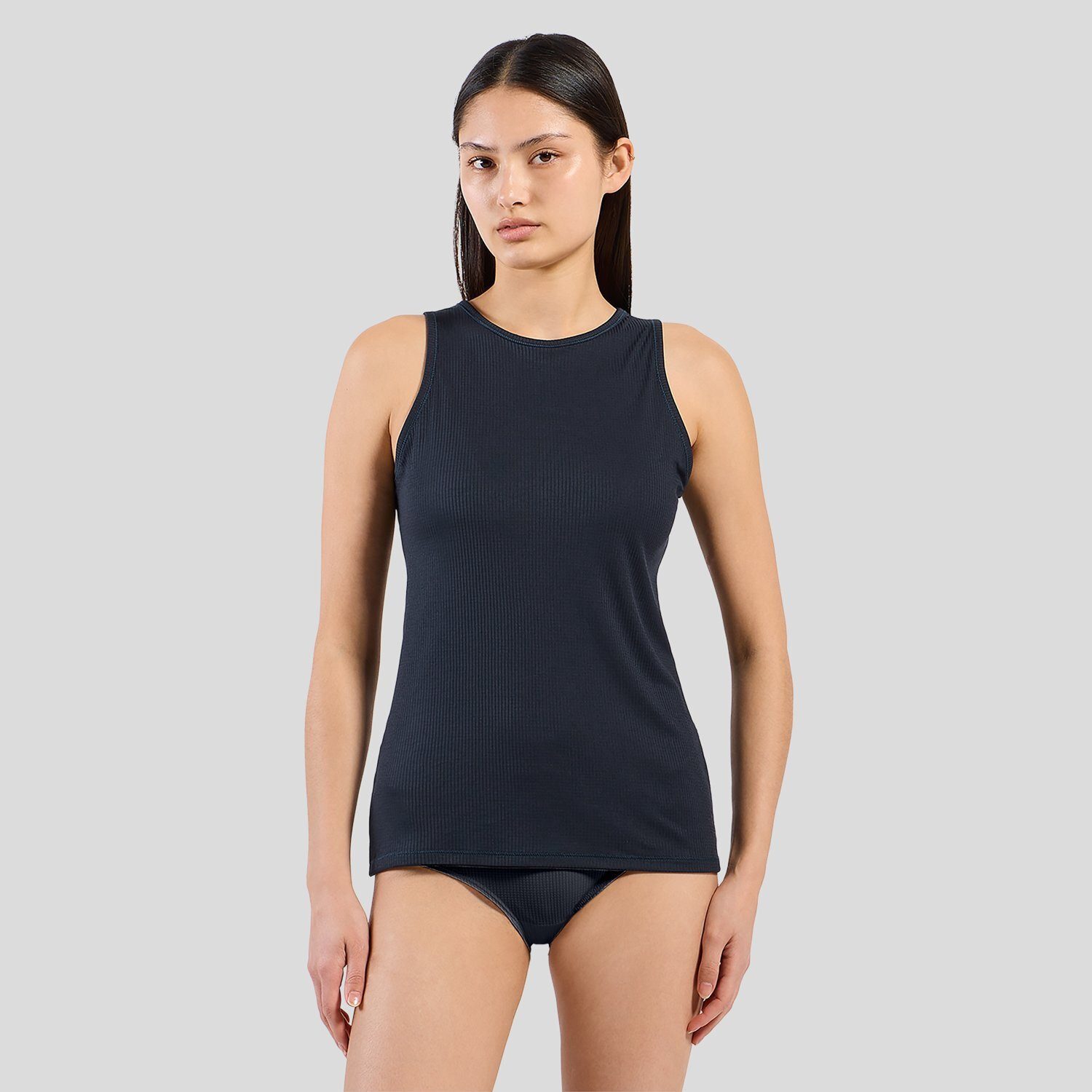 Odlo Funktionsshirt Odlo Ärmelloser Active Light Base Layer mit Rundhalsausschnitt