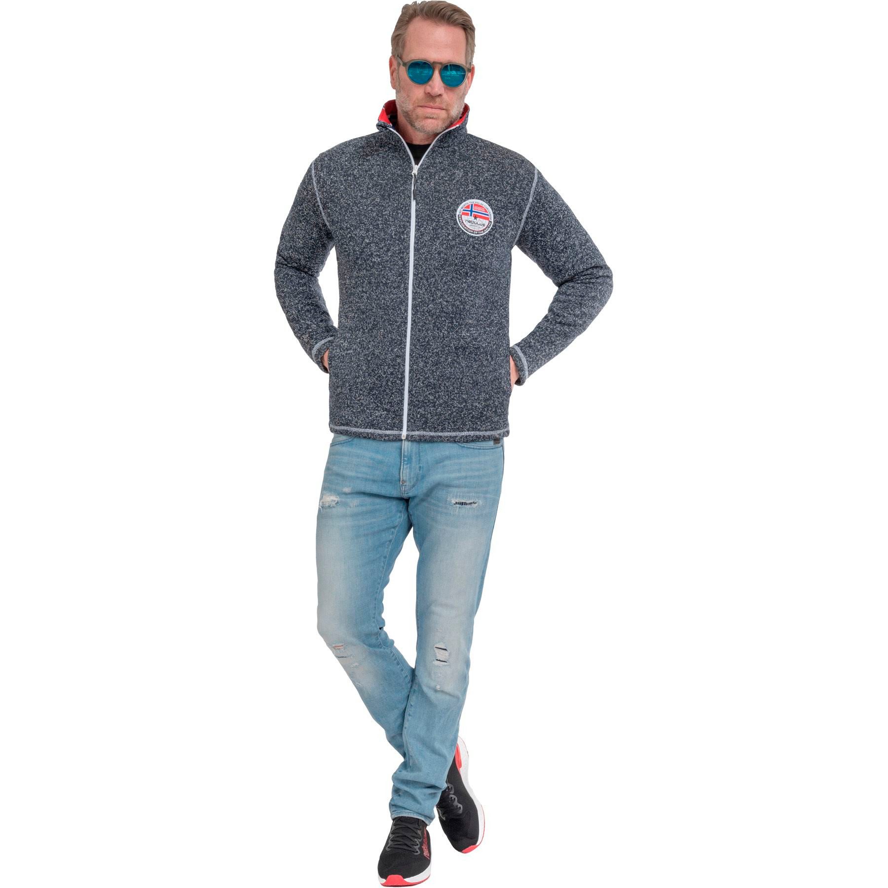Nebulus Fleecejacke FALLOU, P5499 - Herren, navy meliert, XL