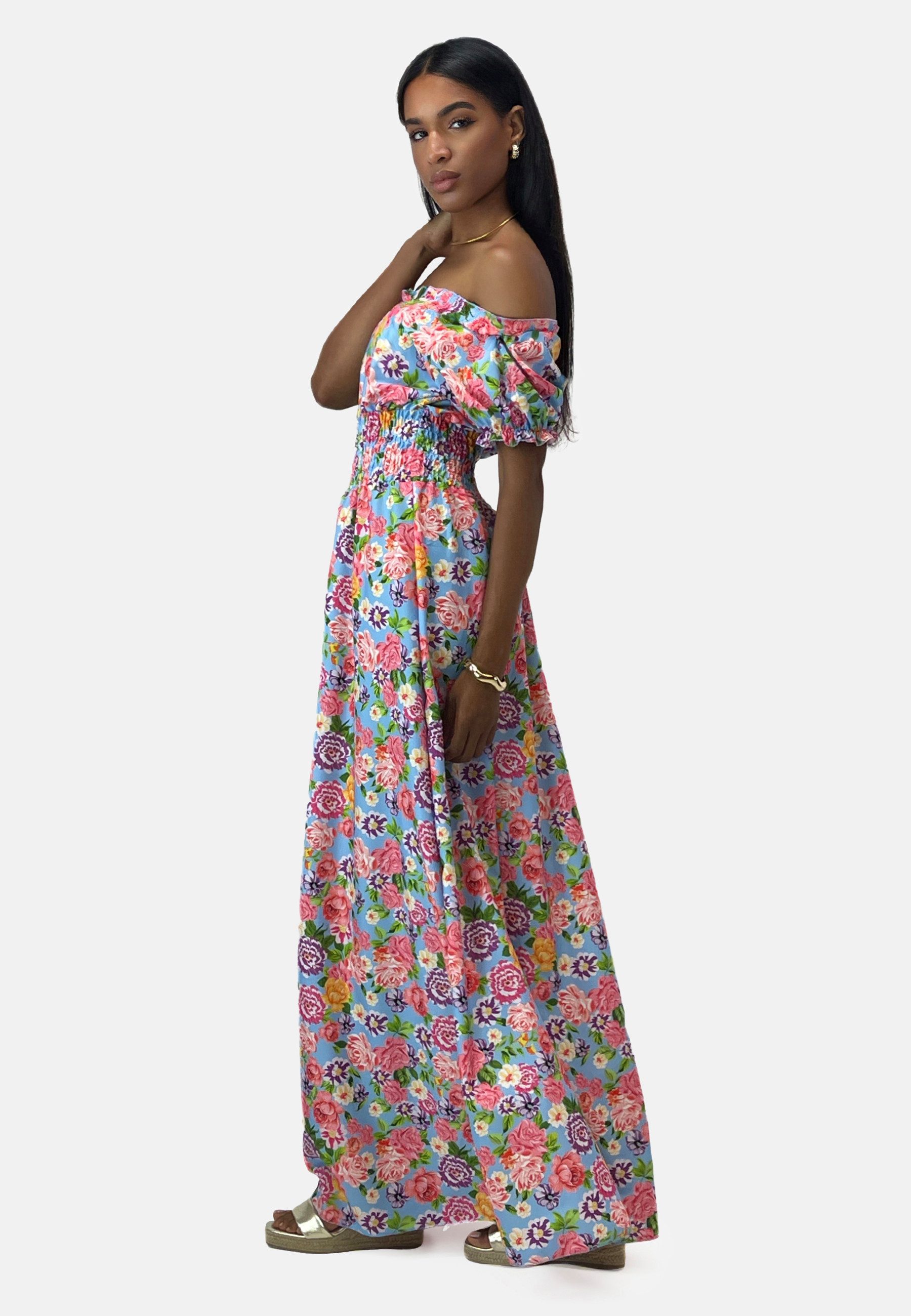 Elara Maxikleid Elara Damen Maxikleid (1-tlg) günstig online kaufen