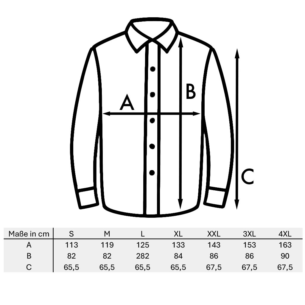 Haupt Langarmhemd Regular Fit Tall Flanell Langarm-Herrenhemd Karo Frühling Style Look