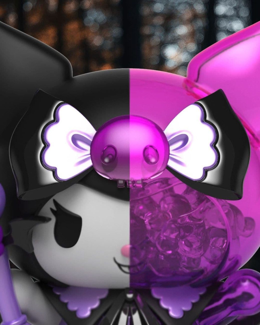 Mighty Jaxx Merchandise-Figur Sanrio Kandy Kuromi Spooky Fun Series 15 cm – Bild 5 von 5