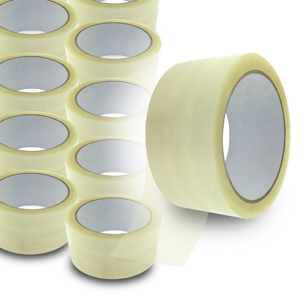 Klebeband 36x Klebeband Packband Paketband PP 48 mm x 66 m Paket Band
