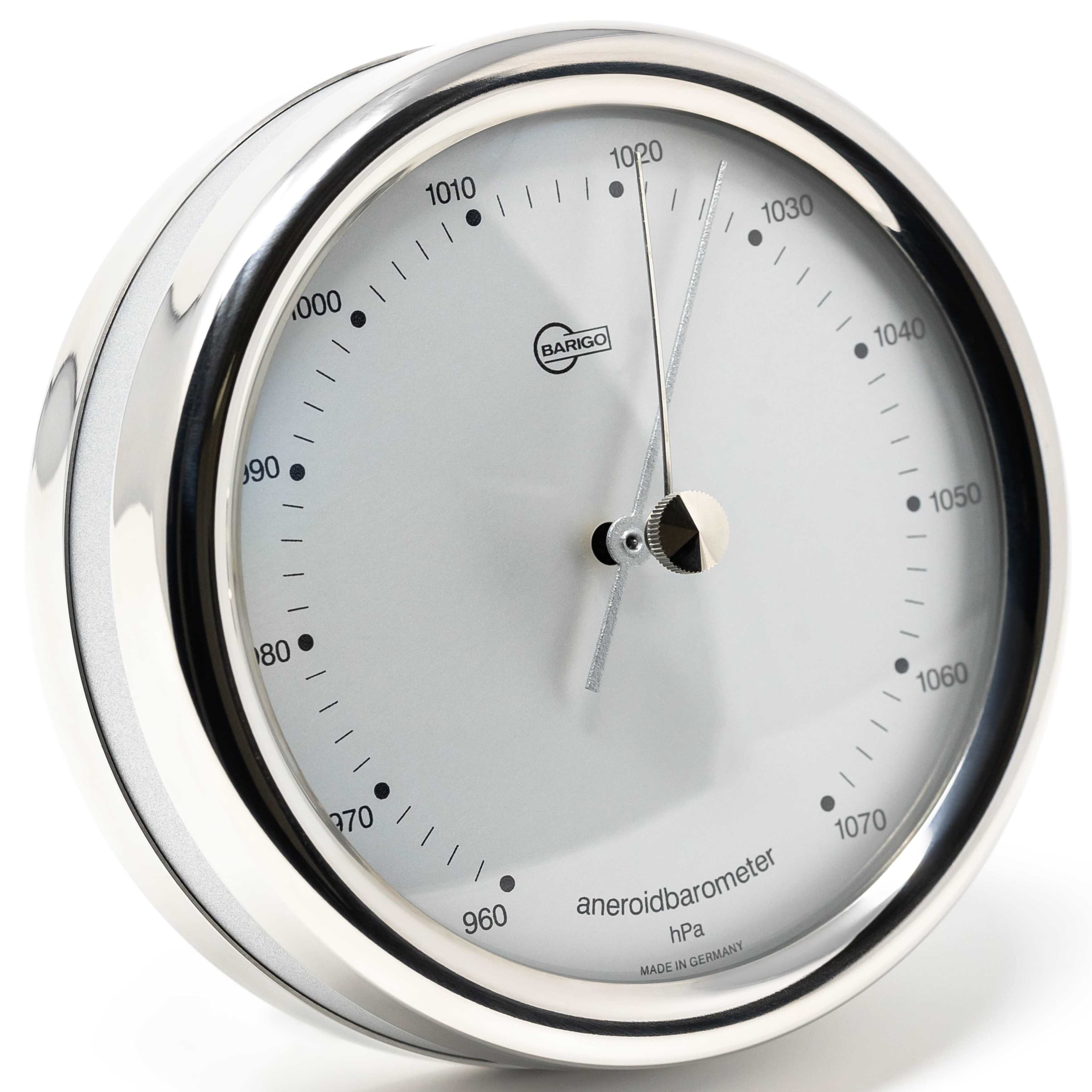 Barigo Orion 823RFPO Schiffsbarometer 100mm Made in Germany Wetterstation