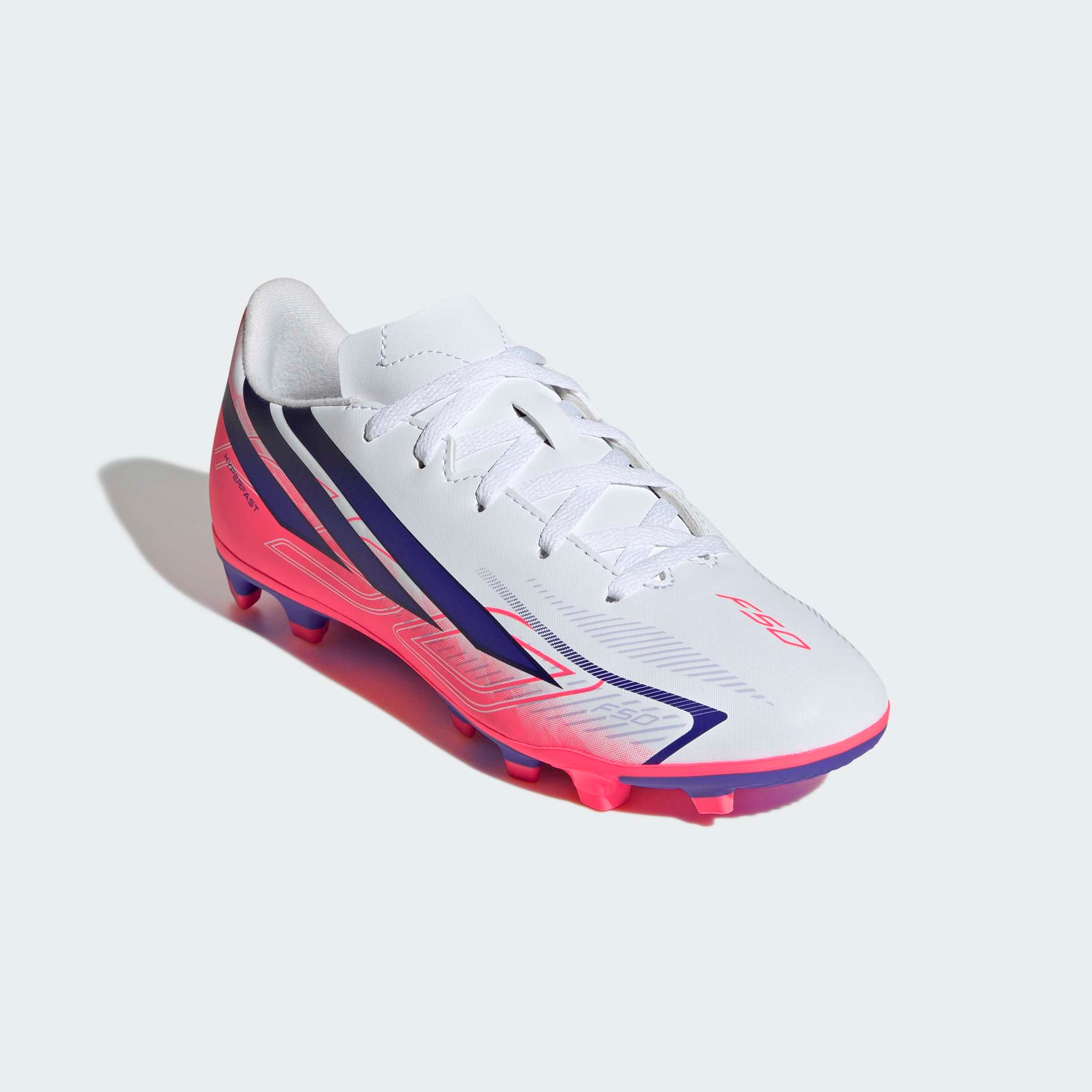 adidas Performance F50 HYPERFAST CLUB KIDS, FESTE BÖDEN/GEMISCHTE BÖDEN Fußballschuh für viele verschiedene Böden geeignet, für Jugendliche & Kinder