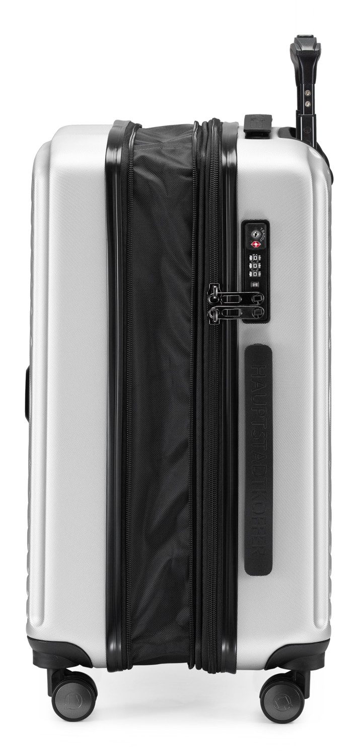 Hauptstadtkoffer Handgepäckkoffer Mitte, 4 Rollen, Handgepäck erweiterbar max. 55 L, TSA