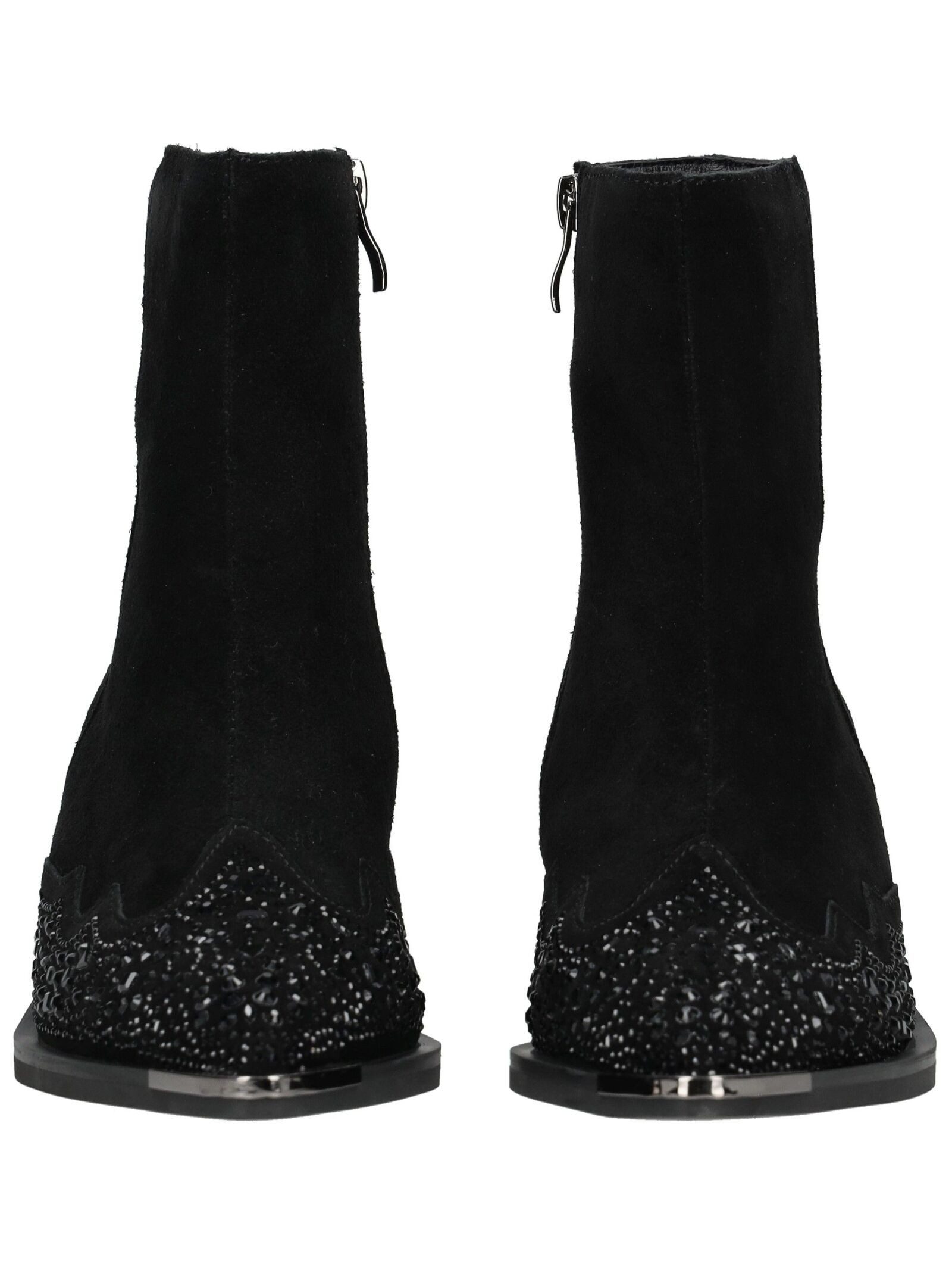 Alma en Pena ALMA EN PENA Stiefelette Veloursleder Bikerboots