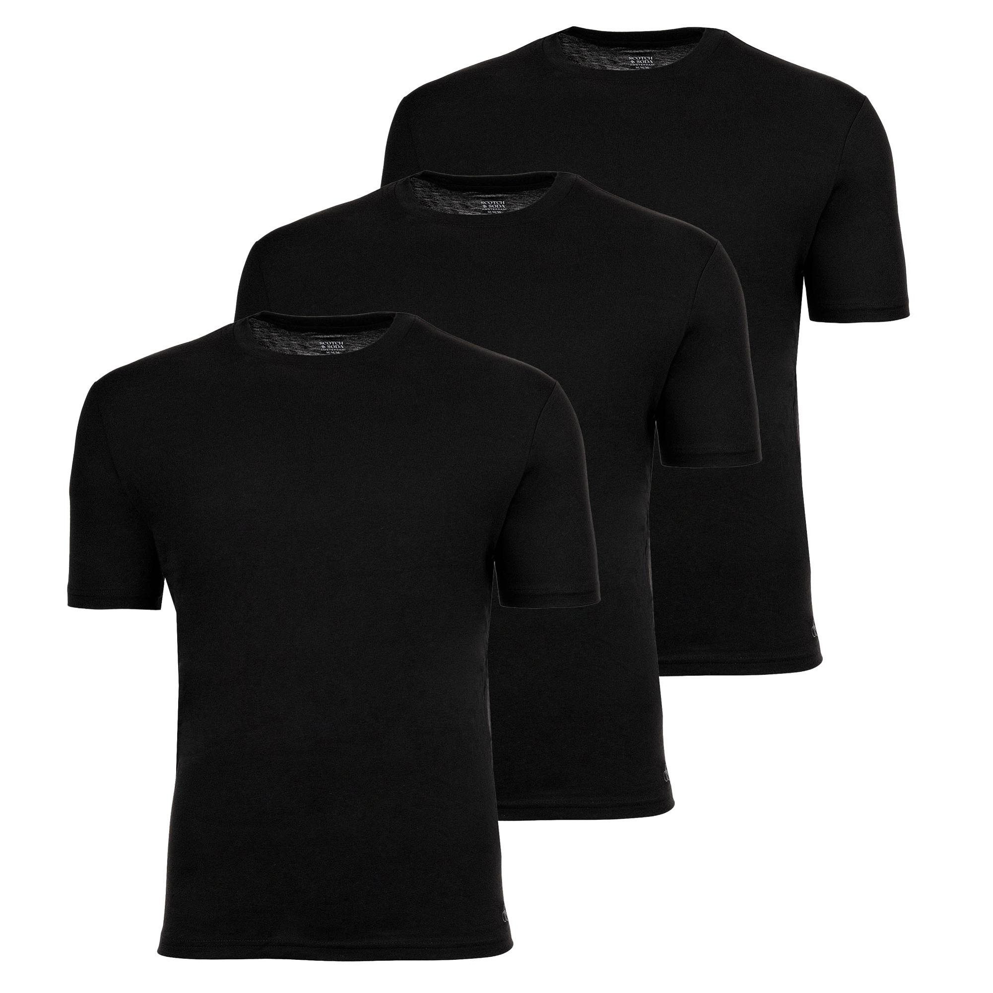 Scotch & Soda T-Shirt Herren T-Shirt 3er Pack Baumwolle (Packung, 3er Pack)