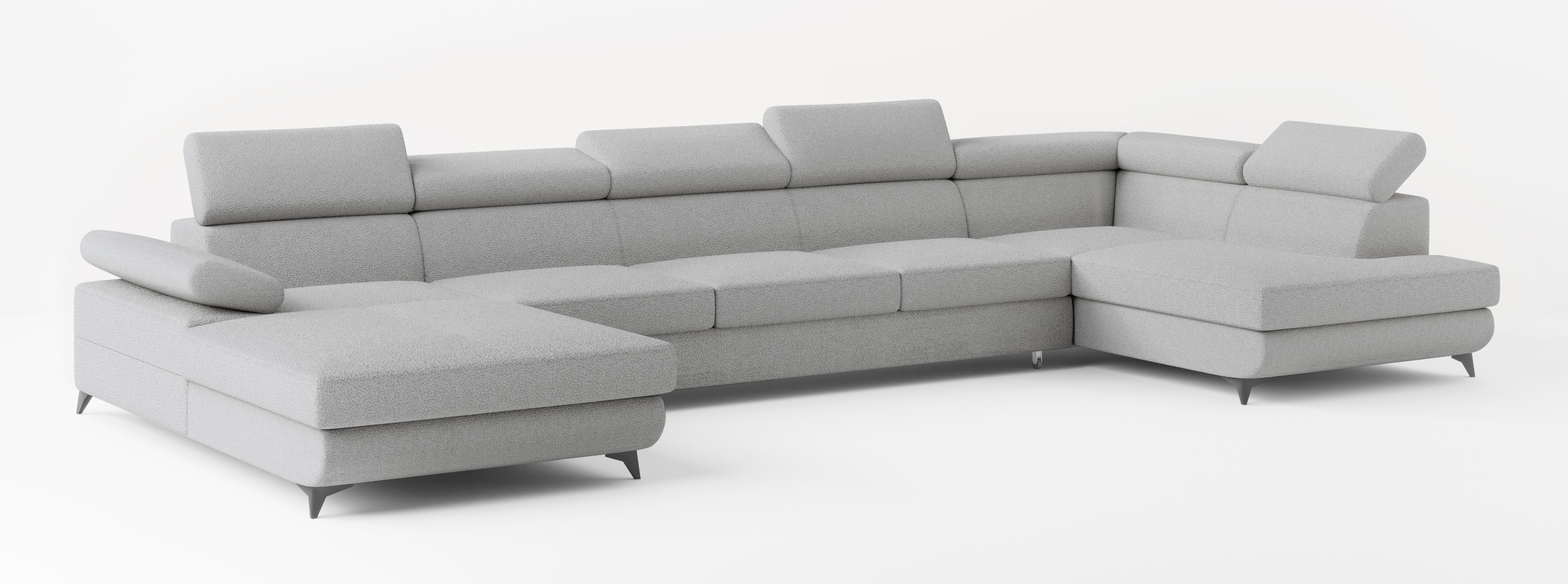 Masseno Ecksofa MONTIVA mit Schlaffunktion U-Form, günstig online kaufen