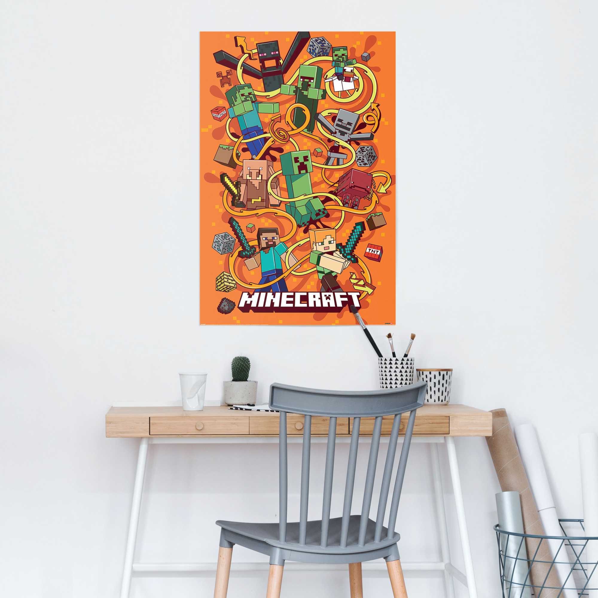 Reinders! Poster Minecraft - funtage montage günstig online kaufen