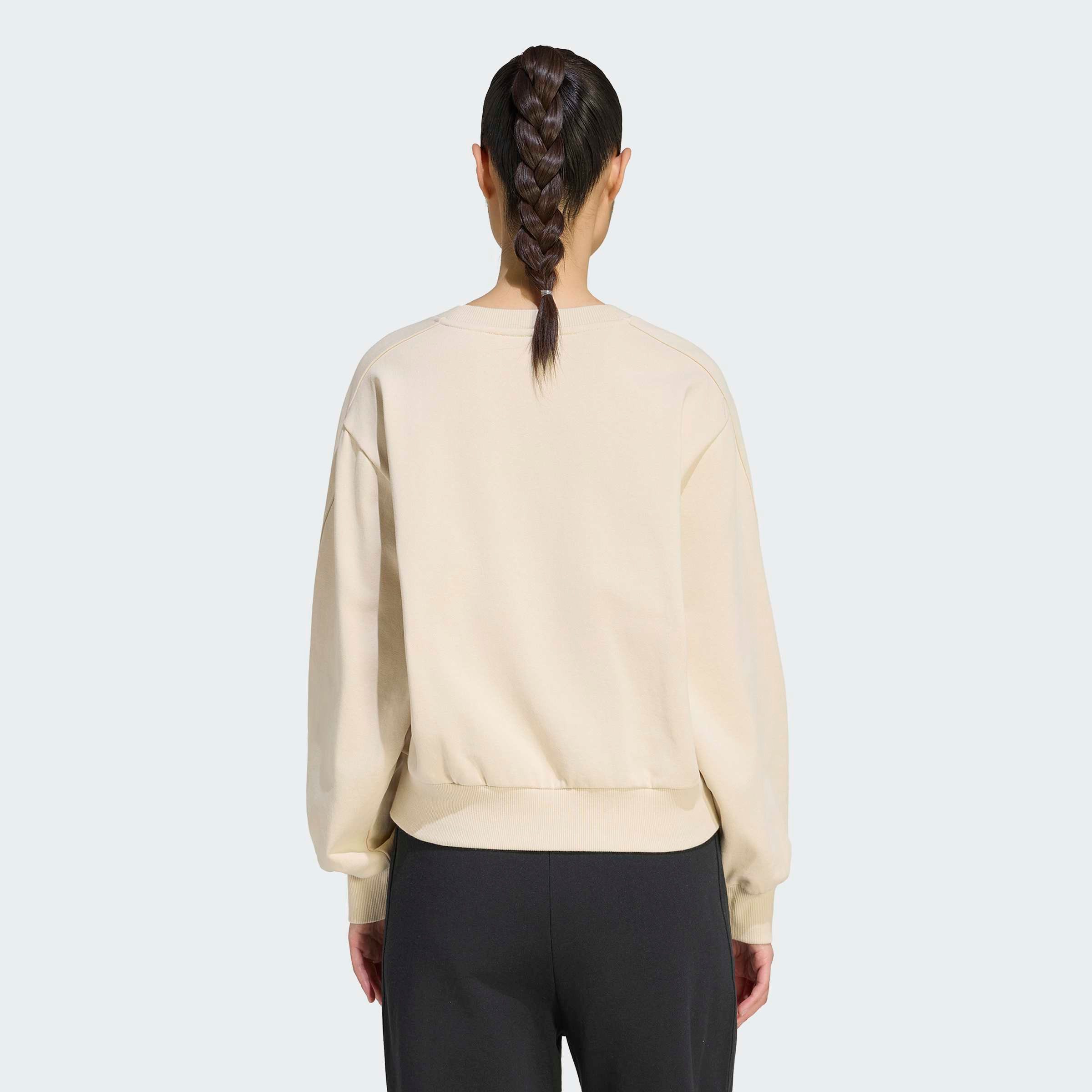 adidas Sportswear Sweatshirt ADIDAS KIT SMALL LOGO mit sportlichem Stil, ohne Verschluss, in normaler Länge