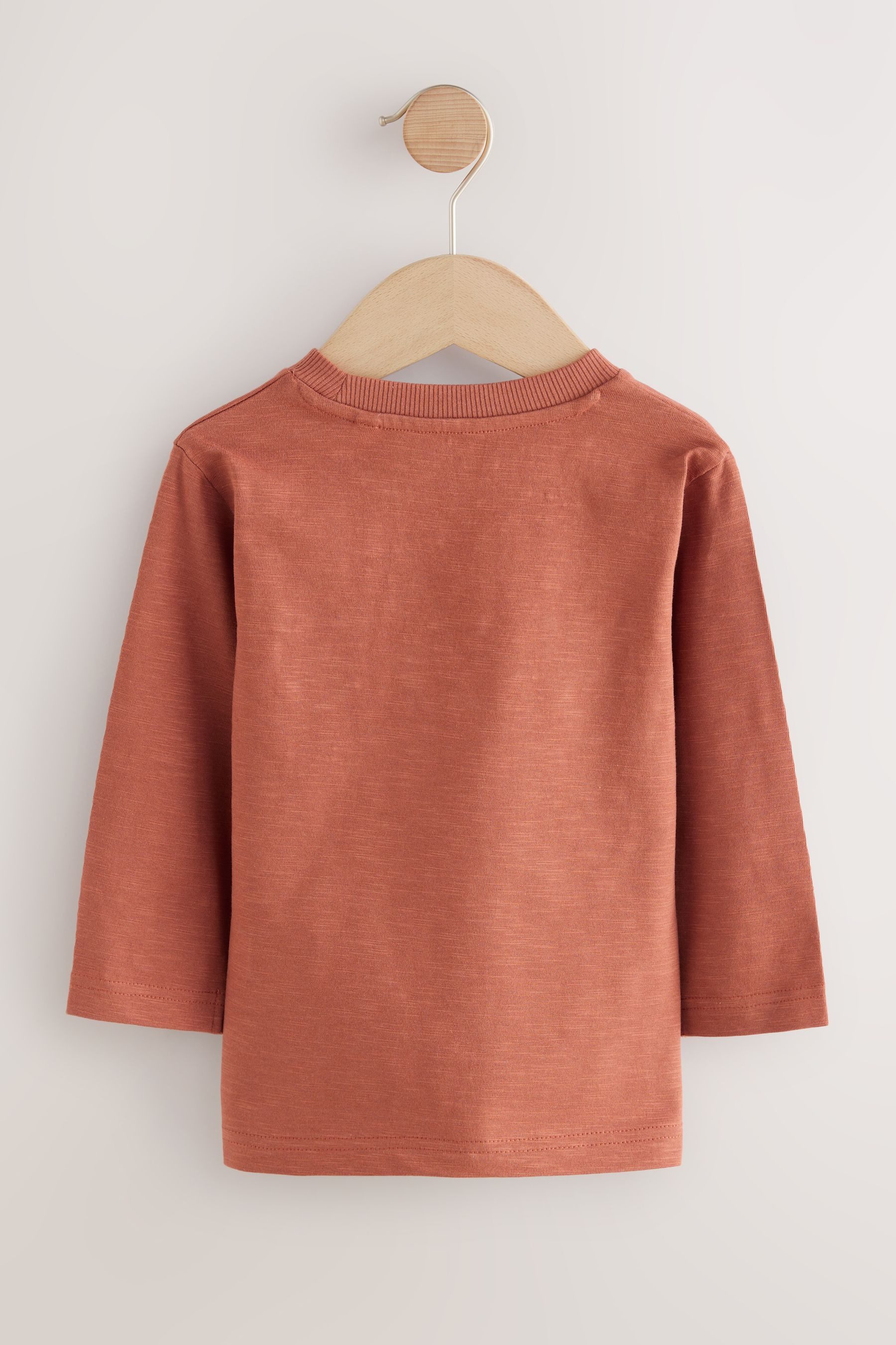 Next Langarmshirt Langärmeliges Shirt mit Applikation günstig online kaufen