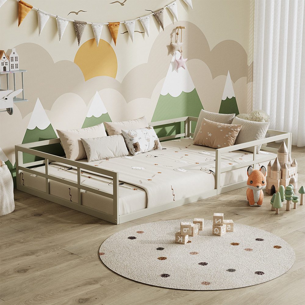 VitaliSpa® Kinderbett Minno, Greige, 205 x günstig online kaufen