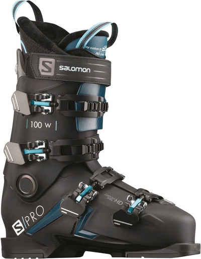 Salomon S/Pro 100 W - Damen Skischuhe - anthrazit/blau Skischuh