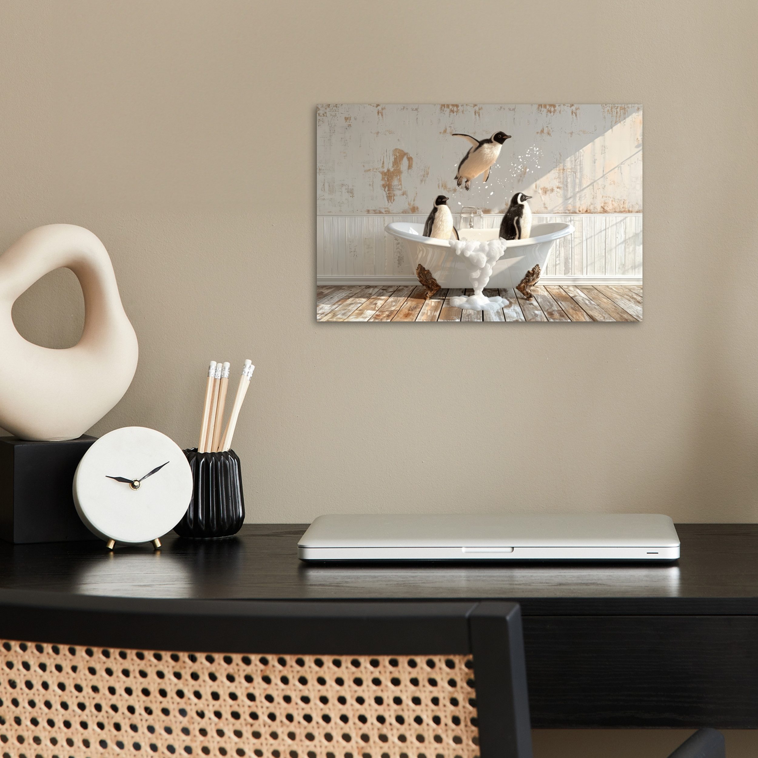 MuchoWow Poster Vintage - Pinguin - günstig online kaufen