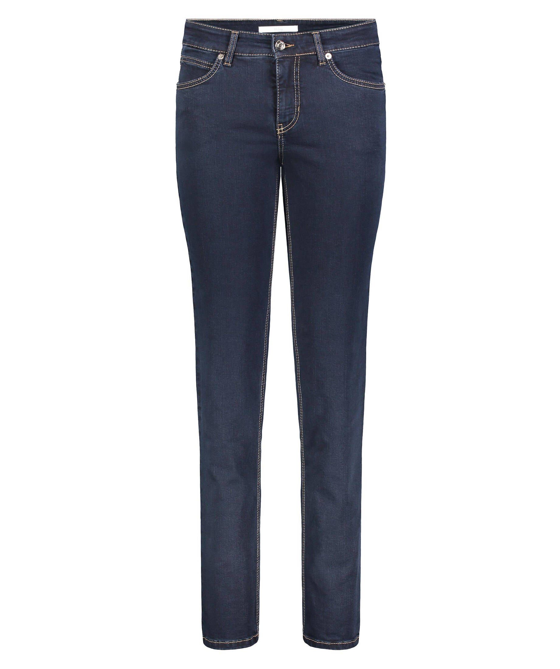 MAC 5-Pocket-Jeans Damen Jeans MELANIE Feminine Fit (1-tlg) darkblue (83)