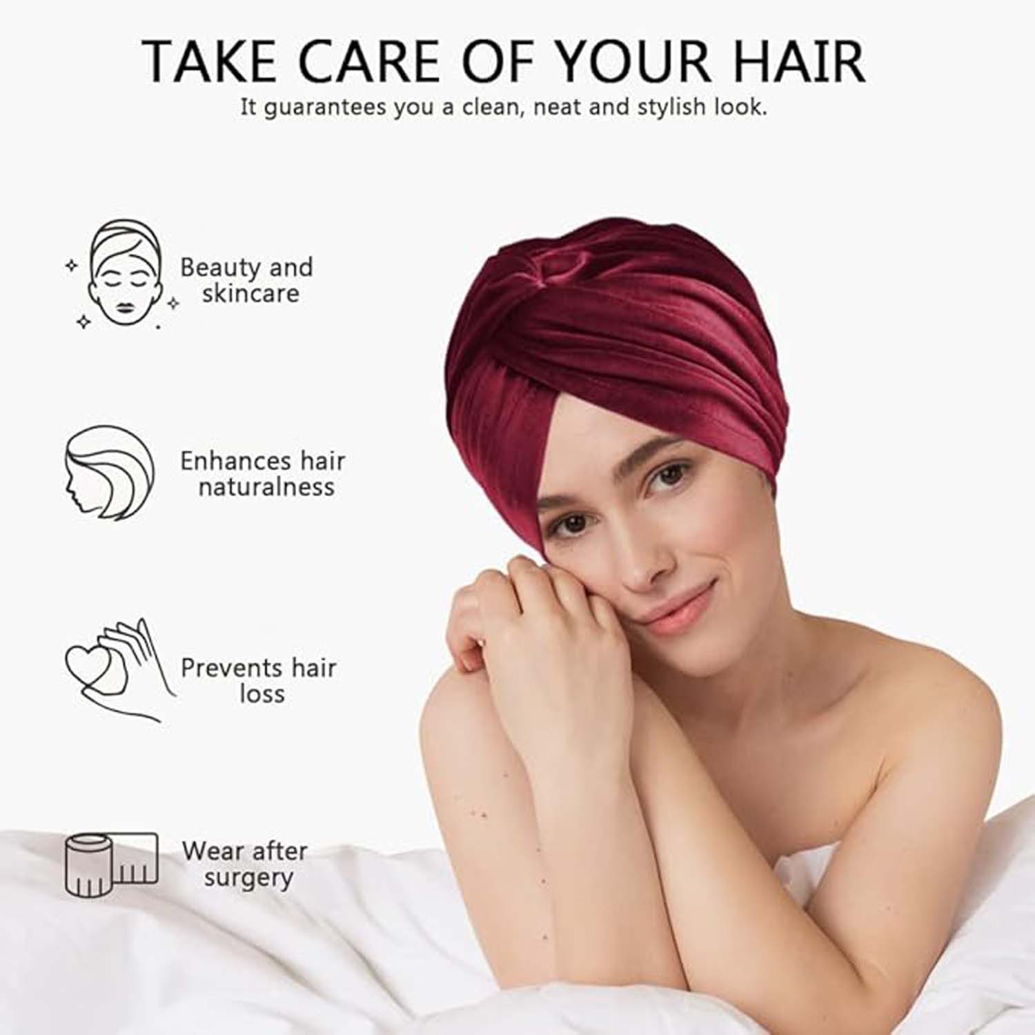 Coonoor Turbanmütze Afrikanischer Damen Geflecht Kopfbedeckung günstig online kaufen