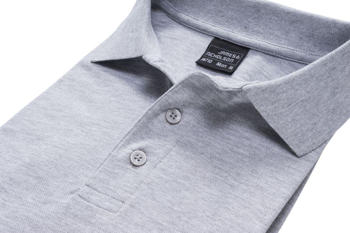 James & Nicholson Poloshirt Herren Elastic Polo Piqué