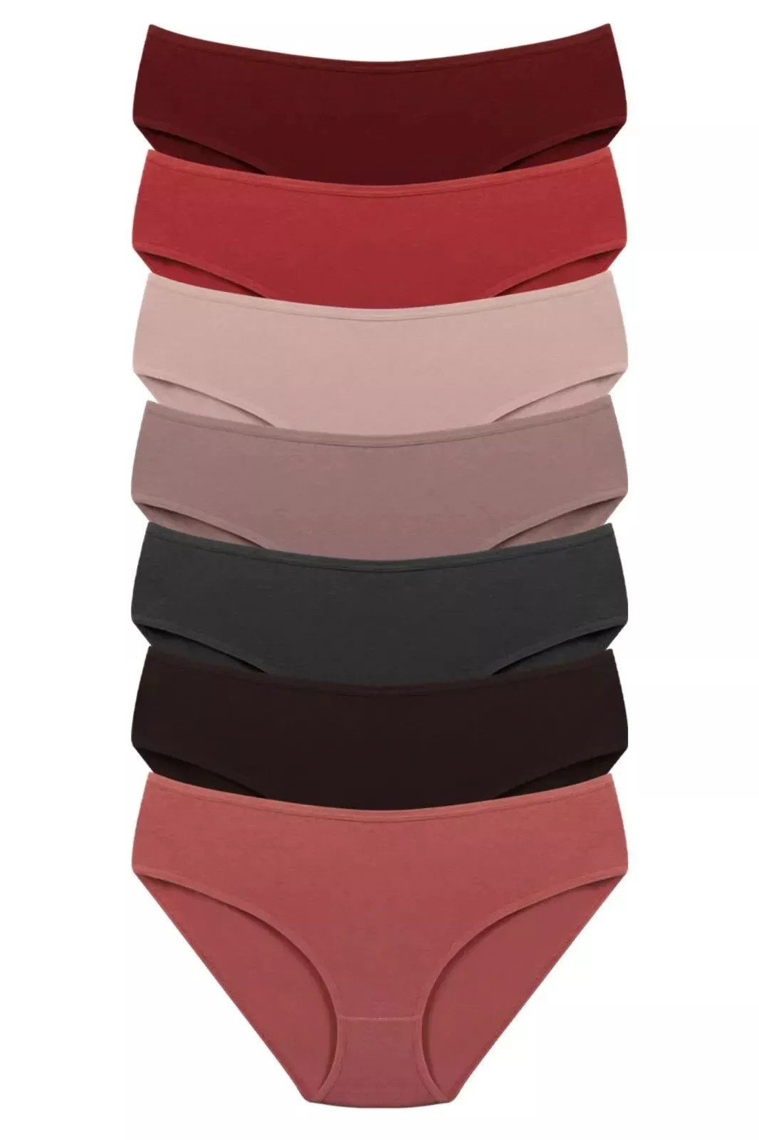 Dominant Bikinislip Damenunterwäsche (Packung, 7-St) aus elastischer Baumwo günstig online kaufen