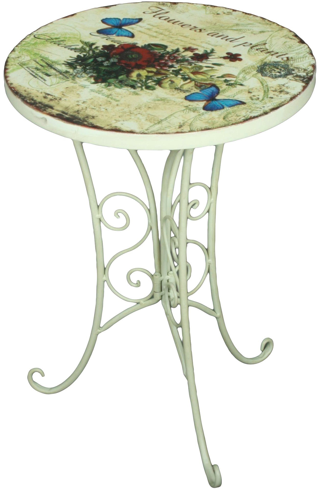 Garden Pleasure Gartentisch FLORAL günstig online kaufen