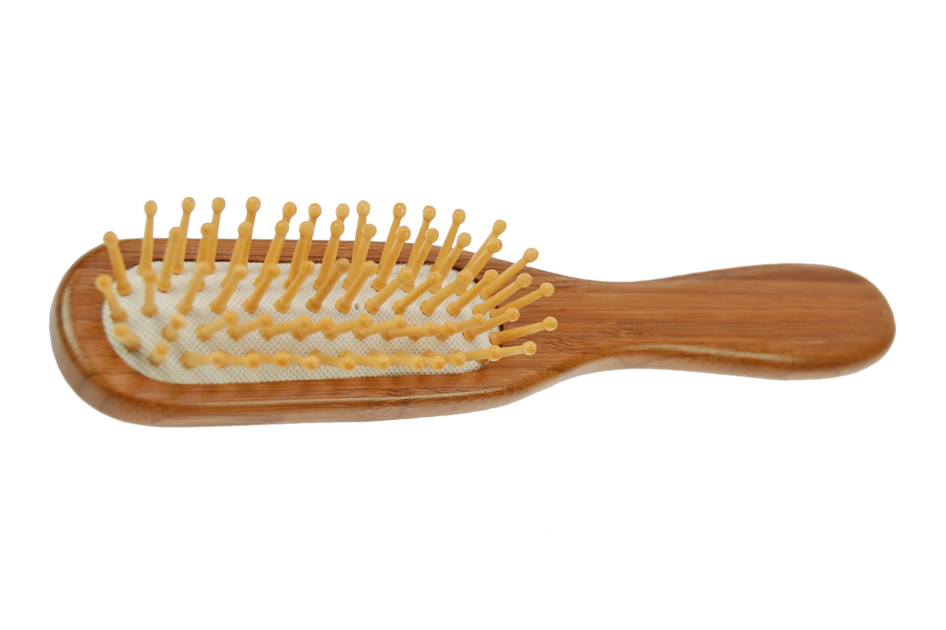 Fantasia Beauty Haarbürste Haarbürste, Bambus-Holz, Holzstifte mit Noppen, 21 x 4 cm, 1-tlg., Bambus-Holz, Vegan