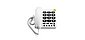 Doro »PhoneEasy 311c weiß« Seniorentelefon (Regelbare Klingellautstärke, Hörgerätekompatibel, Ergonomisches Design, Optische Anrufsignalisierung), Bild 3