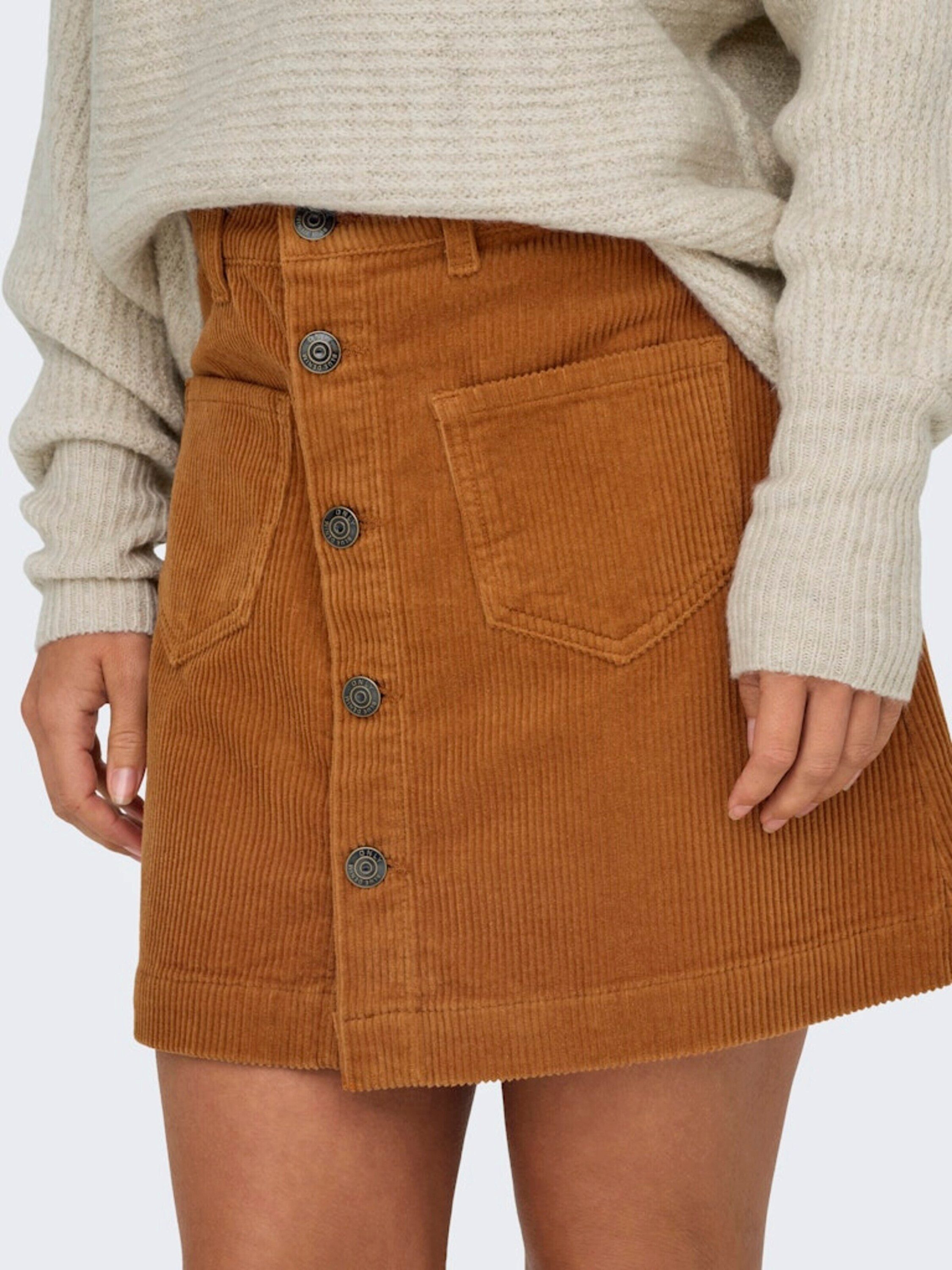 ONLY Minirock ONLAMAZING (1-tlg) Plain/ohne Details