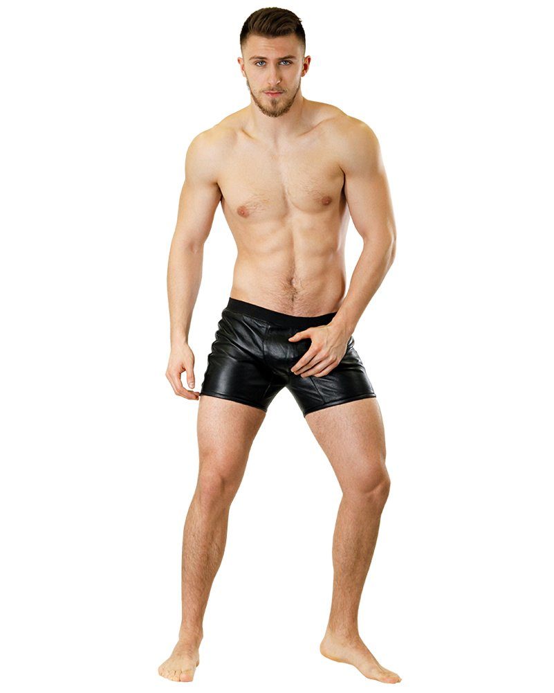 Boxershorts Bockle® Boxer Lamb Leder Shorts Leder Underwear echte Leder Boxer Lamm Leder – Bild 4 von 4