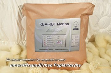 4-Jahreszeitenbett, Nadia, franknatur, Füllung: 100% Schurwolle kbT, Bezug: 100% Baumwolle kbA, Bettdecke mit Merino-Wolle und Baumwolle in Bio-Qualität