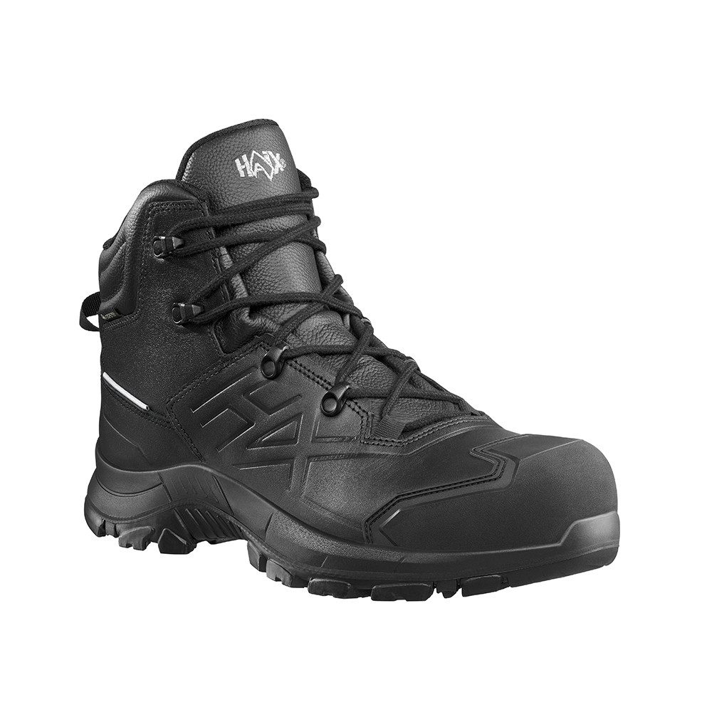 haix BLACK EAGLE Safety 610 Schuh LTR GTX Schwarz - UK 15.0 / EU 51 Sicherheitsschuh wasserdicht durch GORE-TEX®
