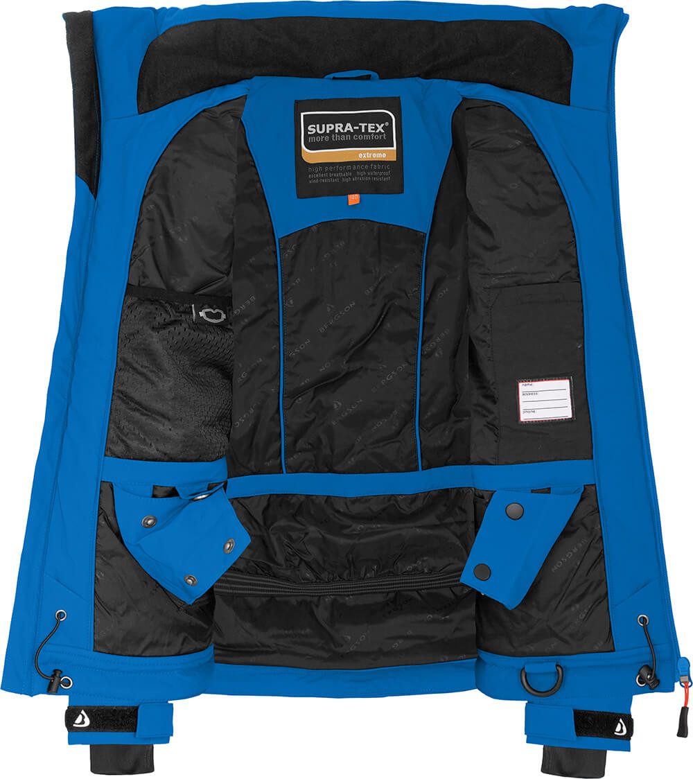 Bergson Winterjacke LUPO Kinder Skijacke, ultimativer Schutz und Komfort für junge Abenteurer!